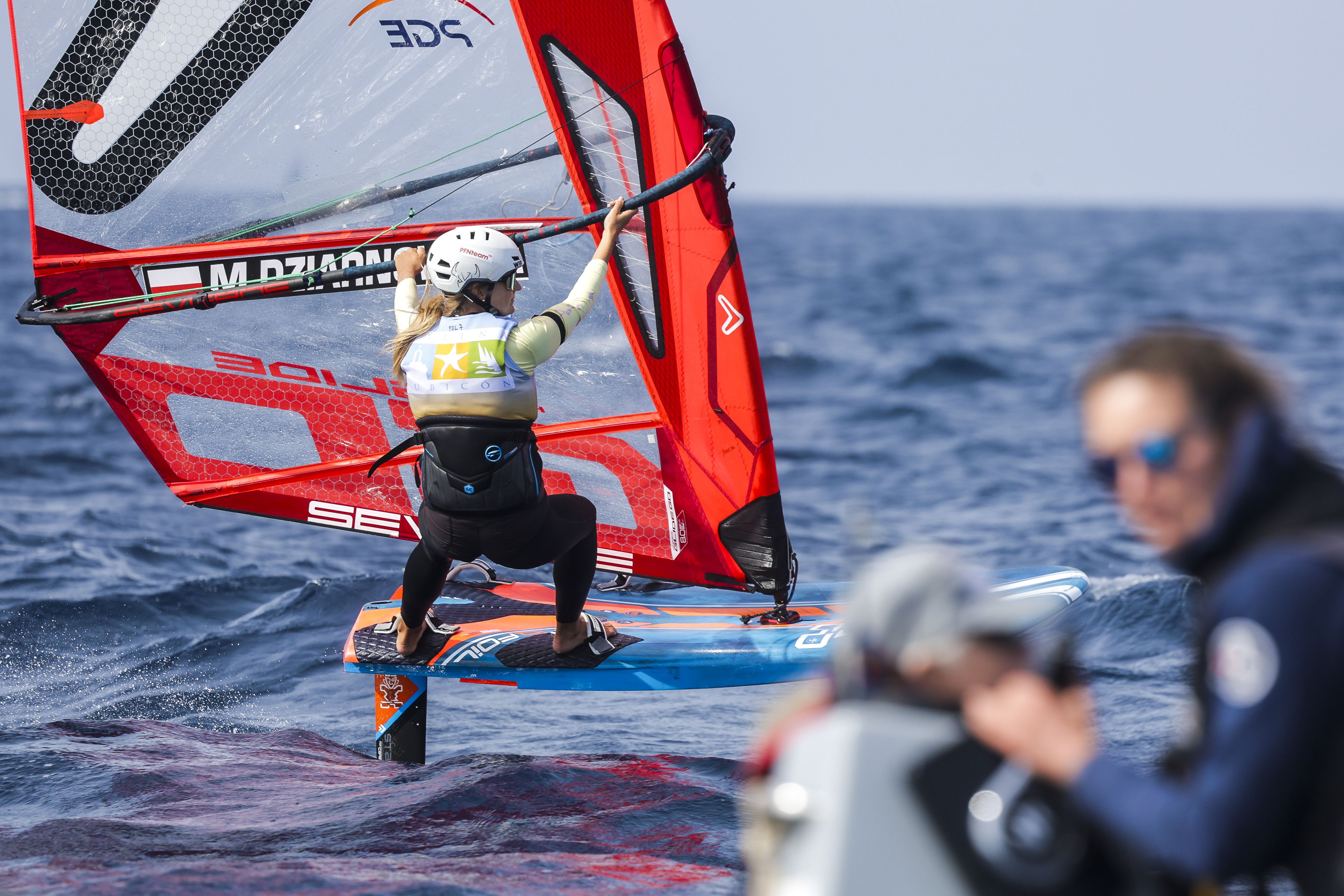 Campeonato del mundo de iQFOiL, 2024 (© Sailing Energy/Marina Rubicón)