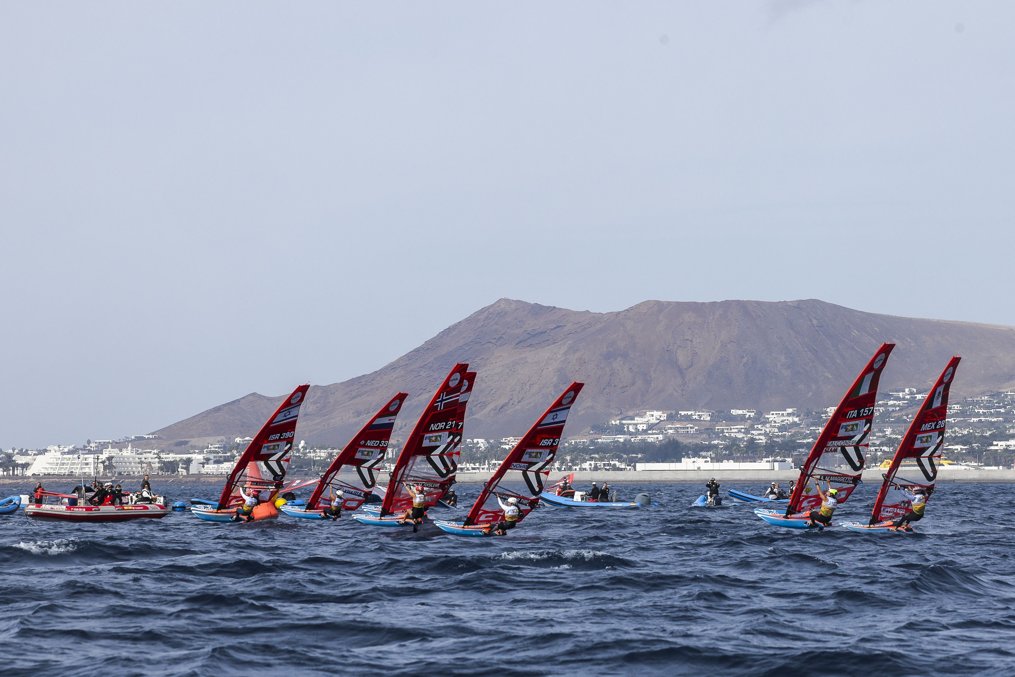 Campeonato del mundo de iQFOiL, 2024 (© Sailing Energy/Marina Rubicón)