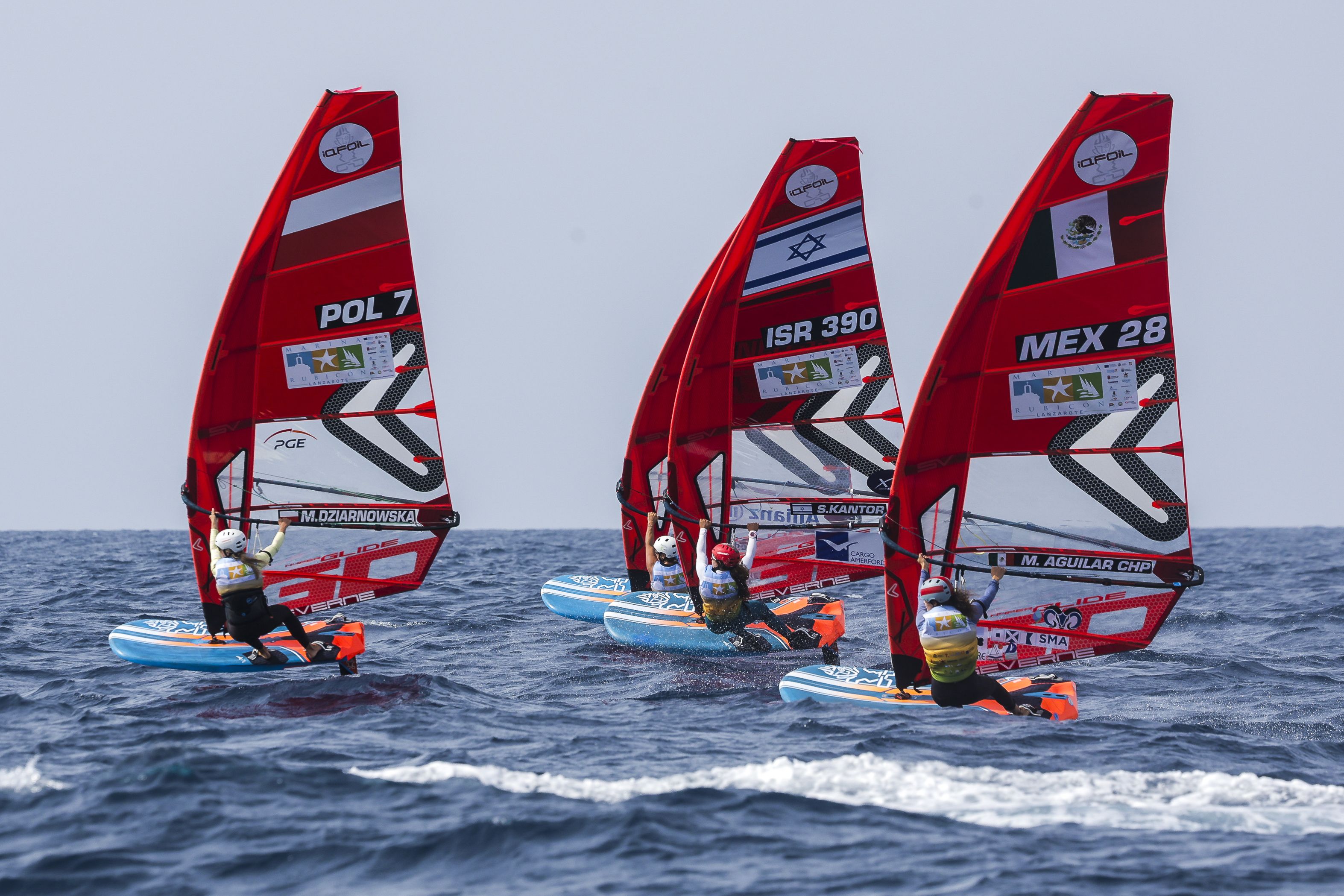 Campeonato del mundo de iQFOiL, 2024 (© Sailing Energy/Marina Rubicón)