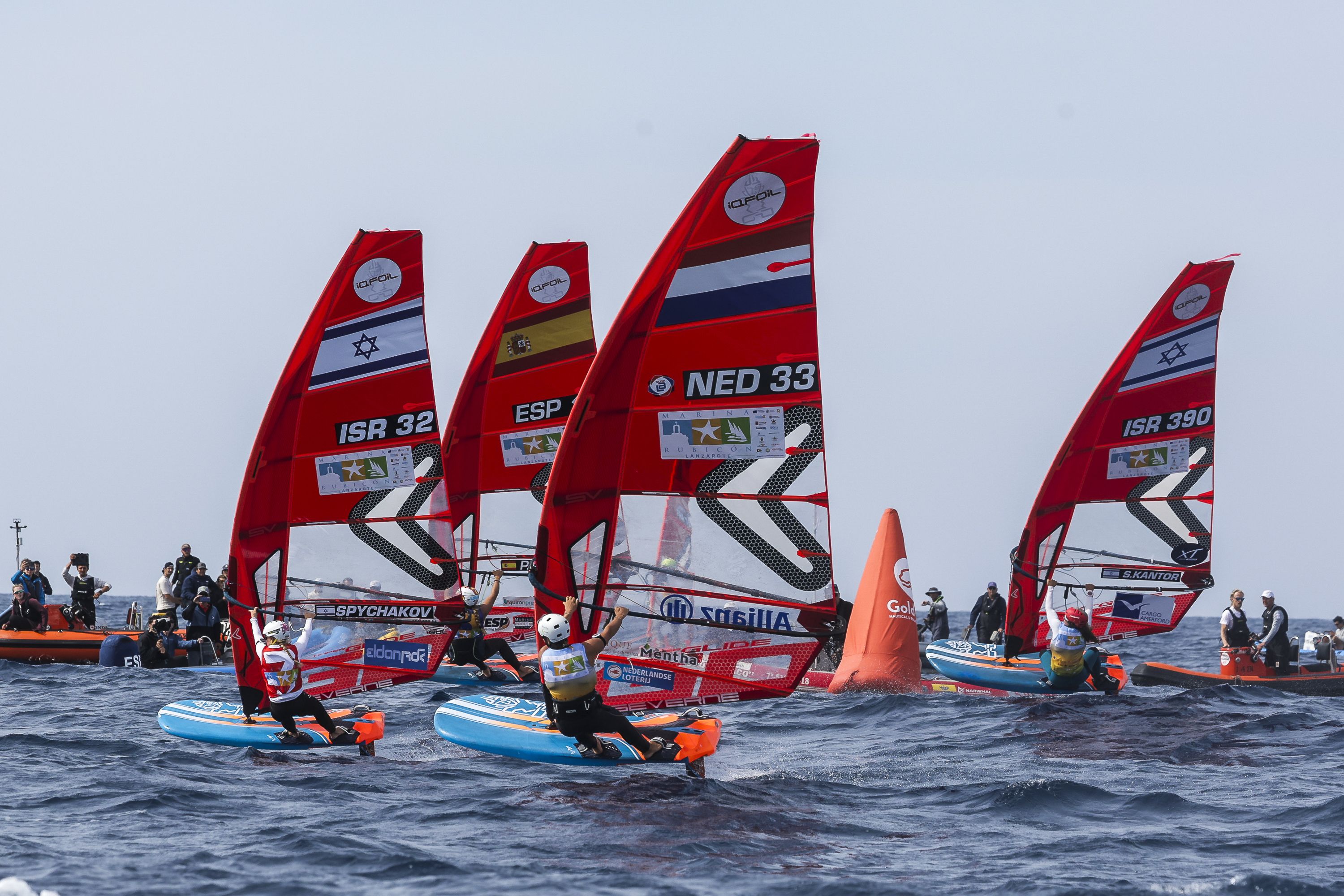 Campeonato del mundo de iQFOiL, 2024 (© Sailing Energy/Marina Rubicón)