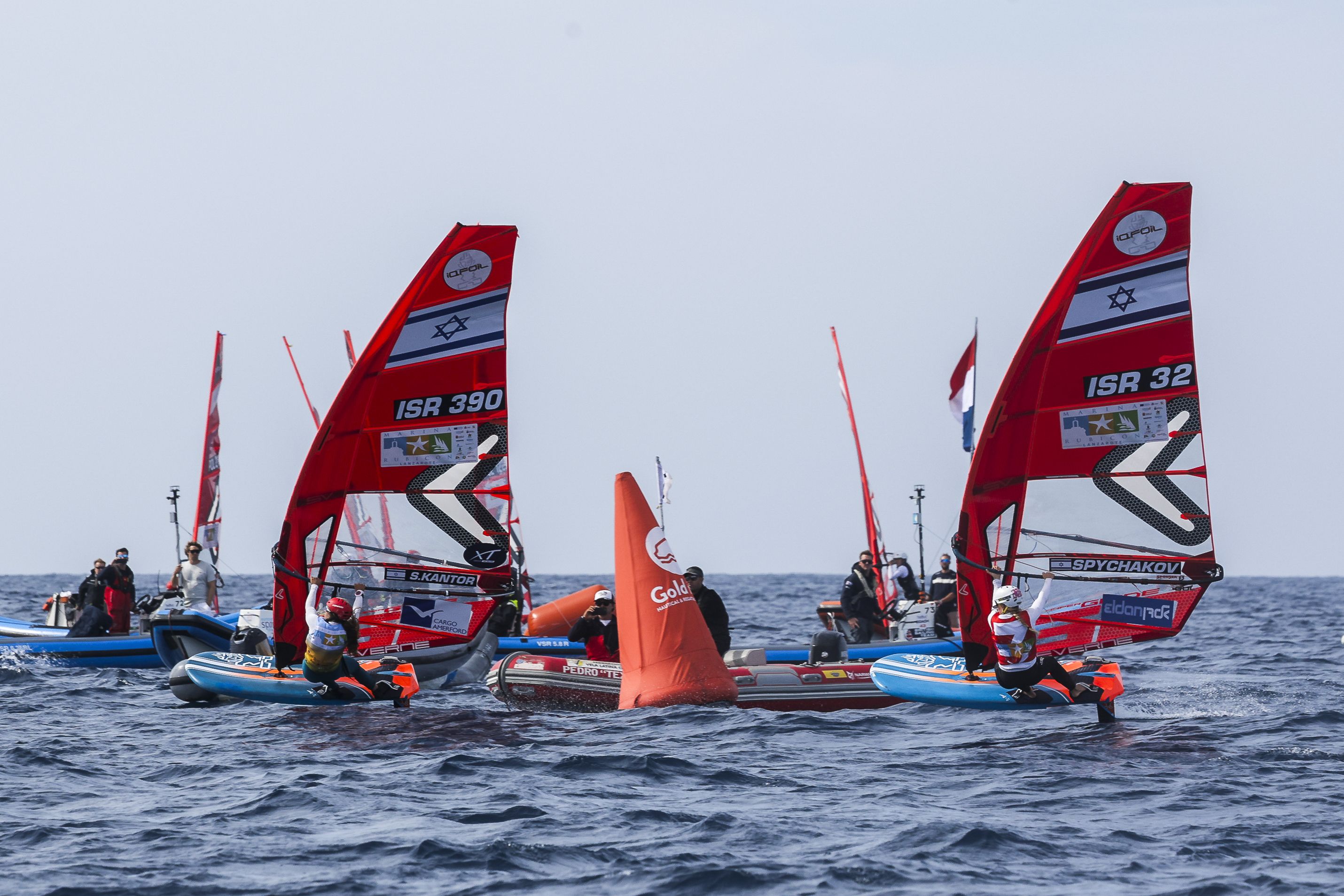 Campeonato del mundo de iQFOiL, 2024 (© Sailing Energy/Marina Rubicón)