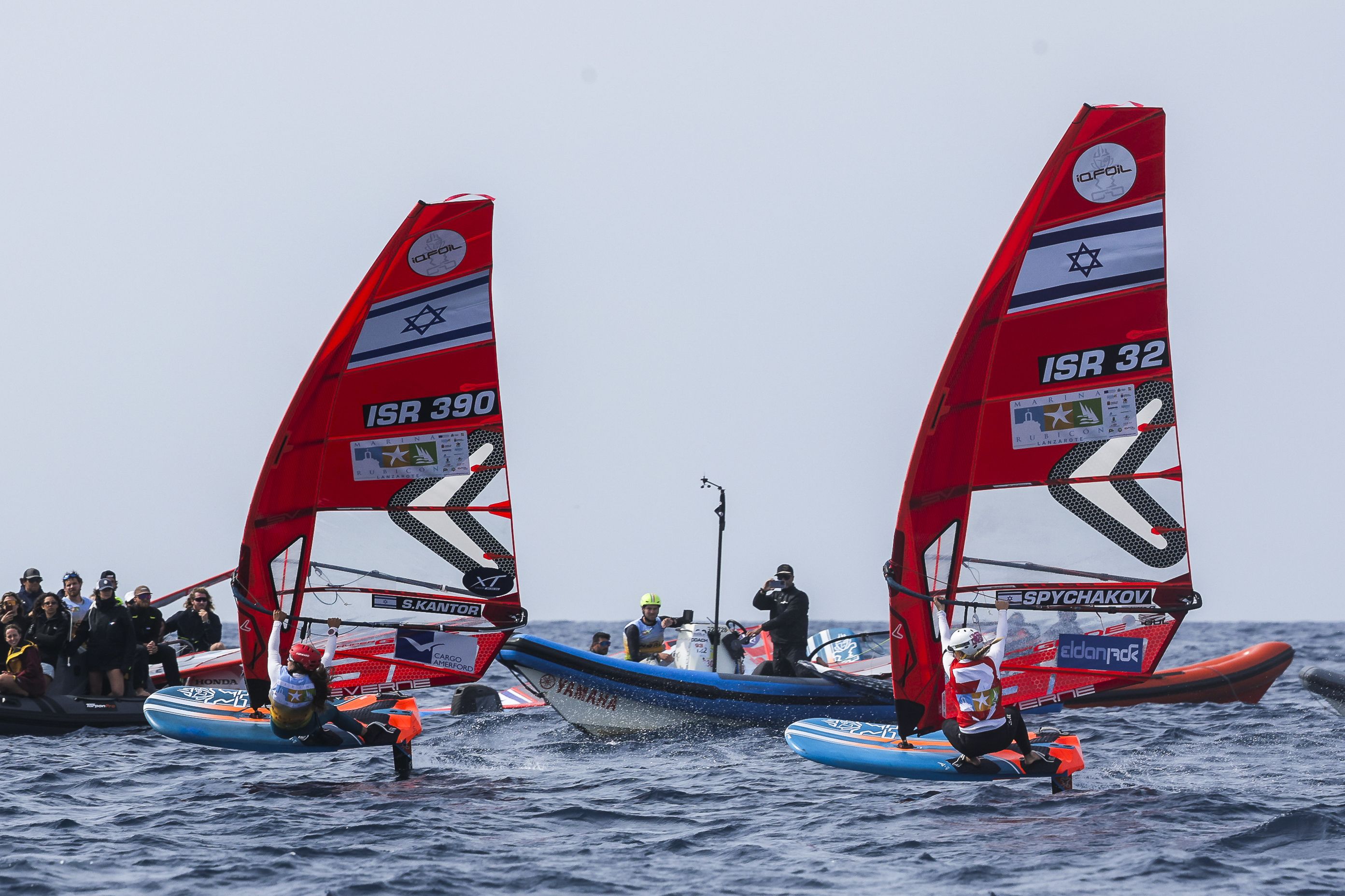 Campeonato del mundo de iQFOiL, 2024 (© Sailing Energy/Marina Rubicón)