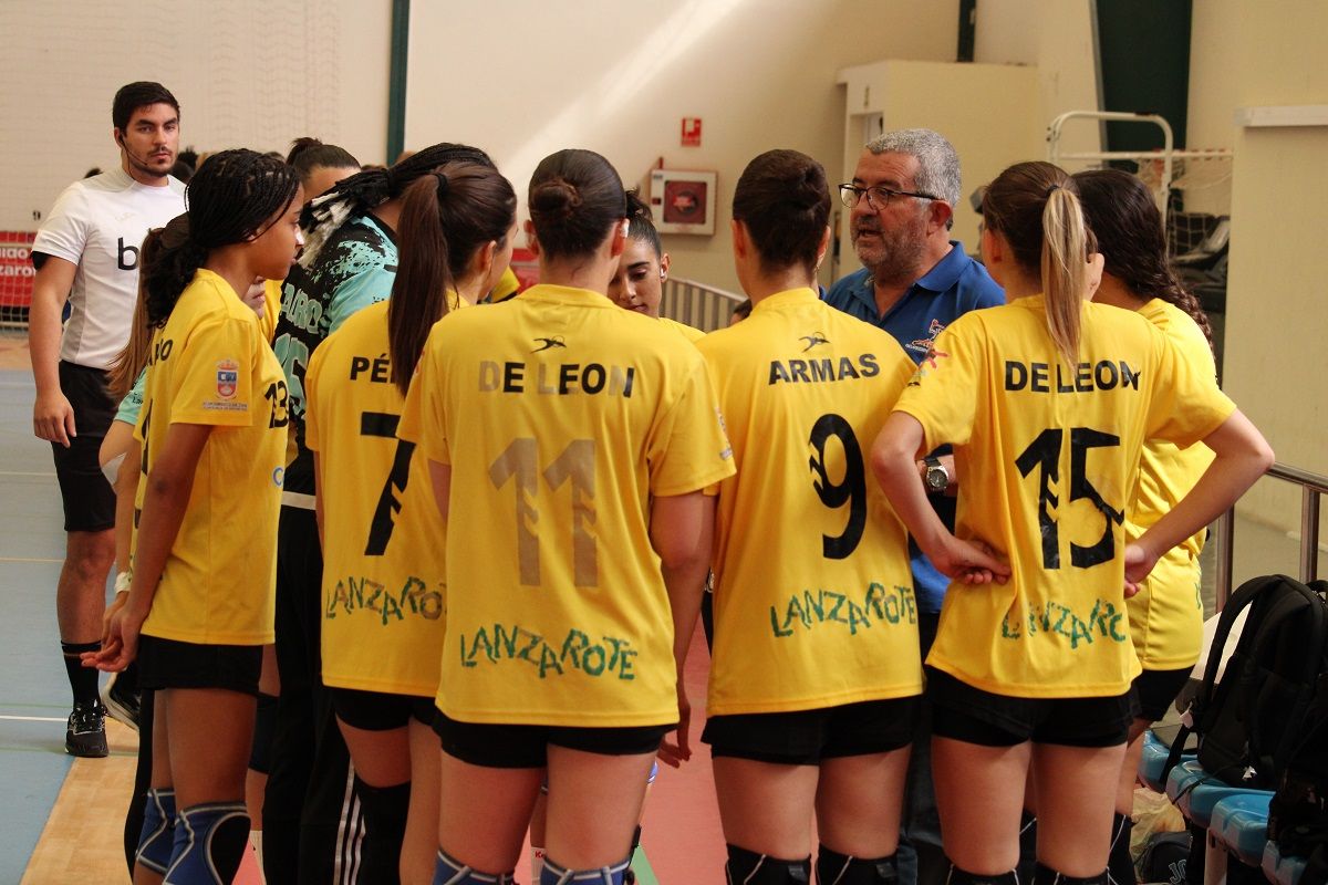 Las jugadoras del CB Puerto del Carmen