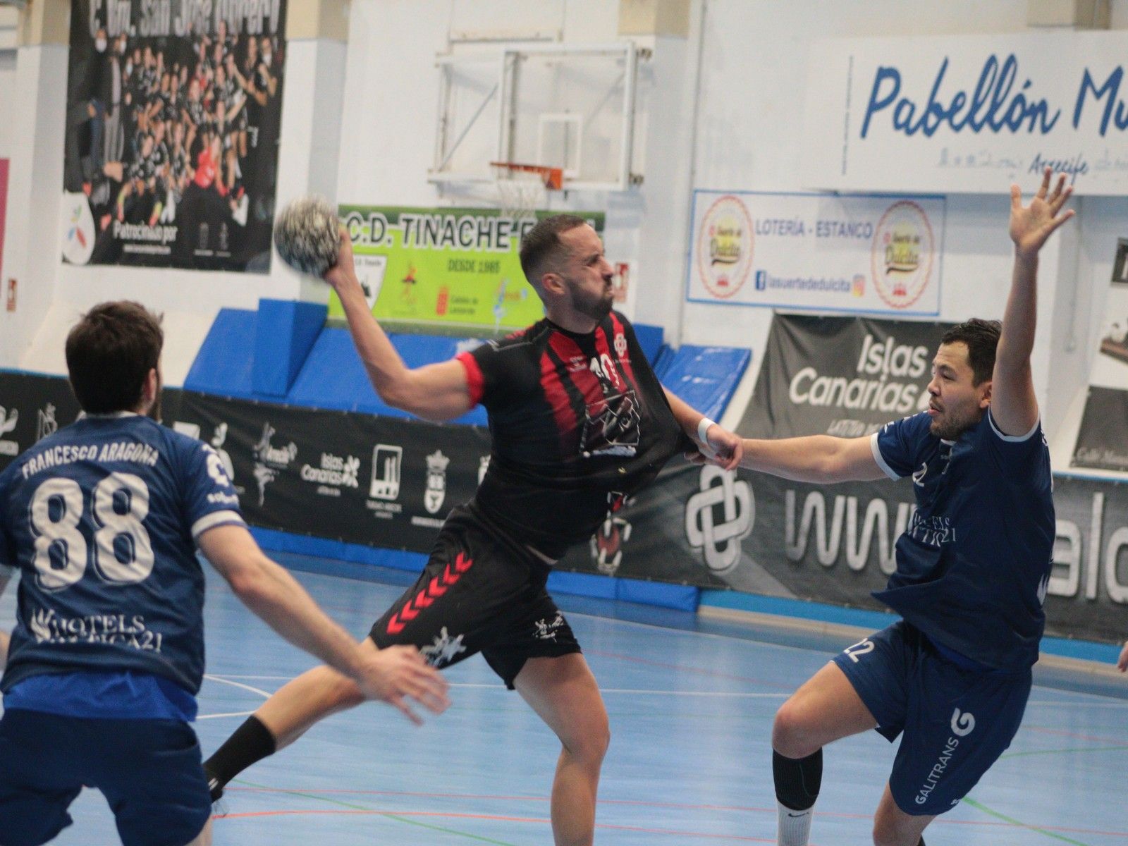 Partido entre Landbit Lanzarote y Oar Coruña Partido entre Landbit Lanzarote y Oar Coruña