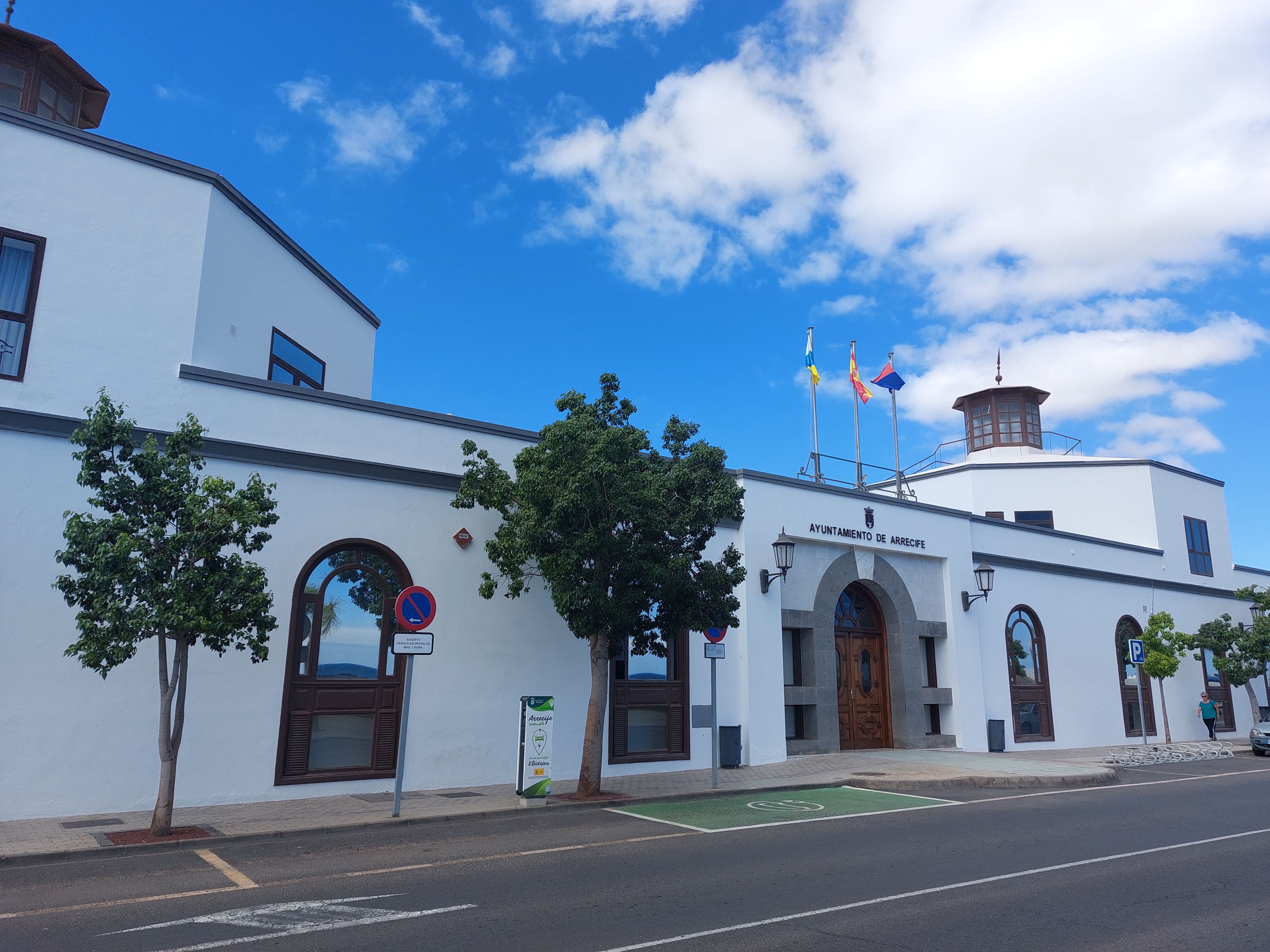 Edificio central del Ayuntamiento de Arrecife