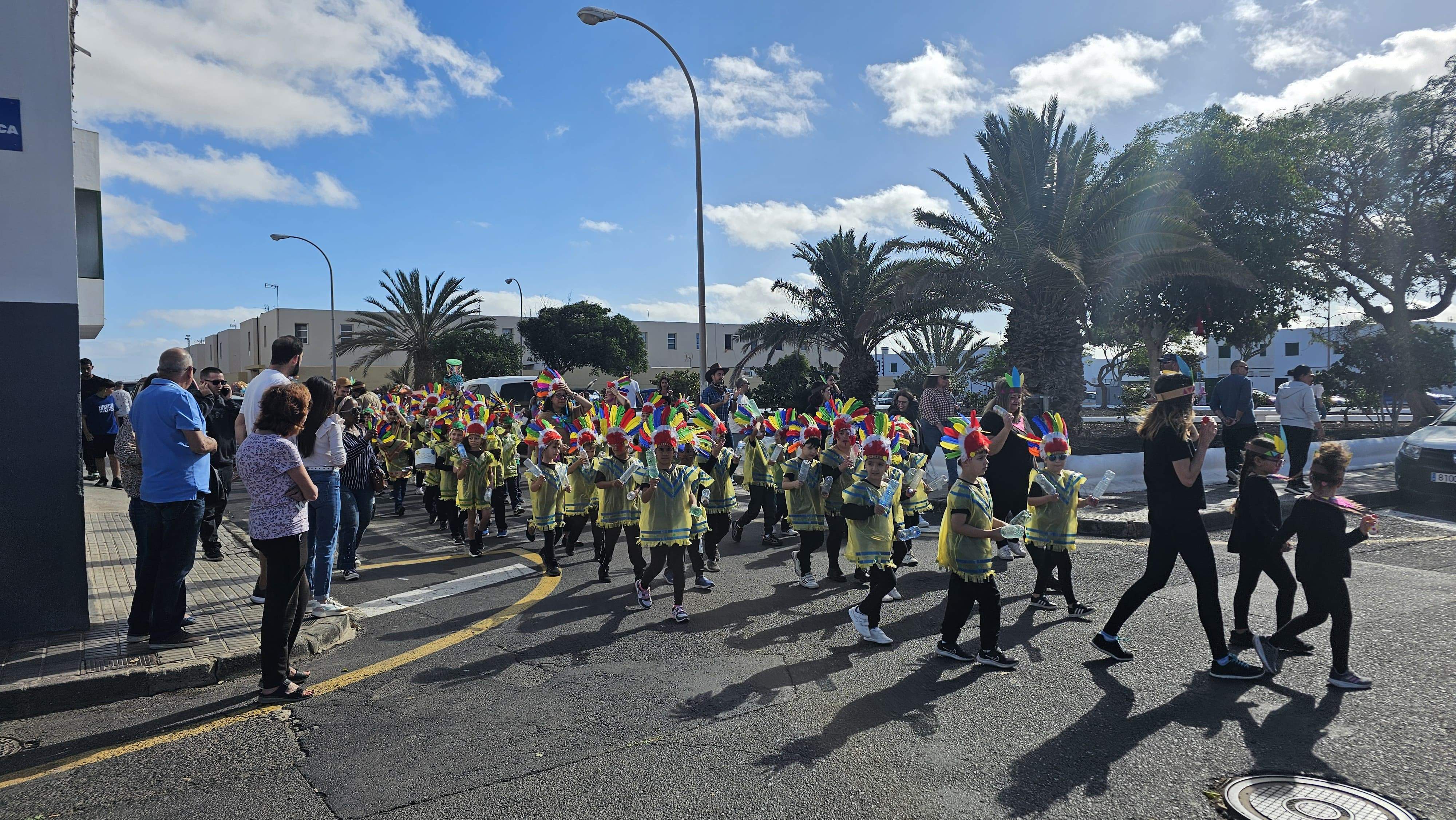 Pasacalles escolar de carnaval de Arrecife, 2024 Pasacalles escolar de carnaval de Arrecife, 2024