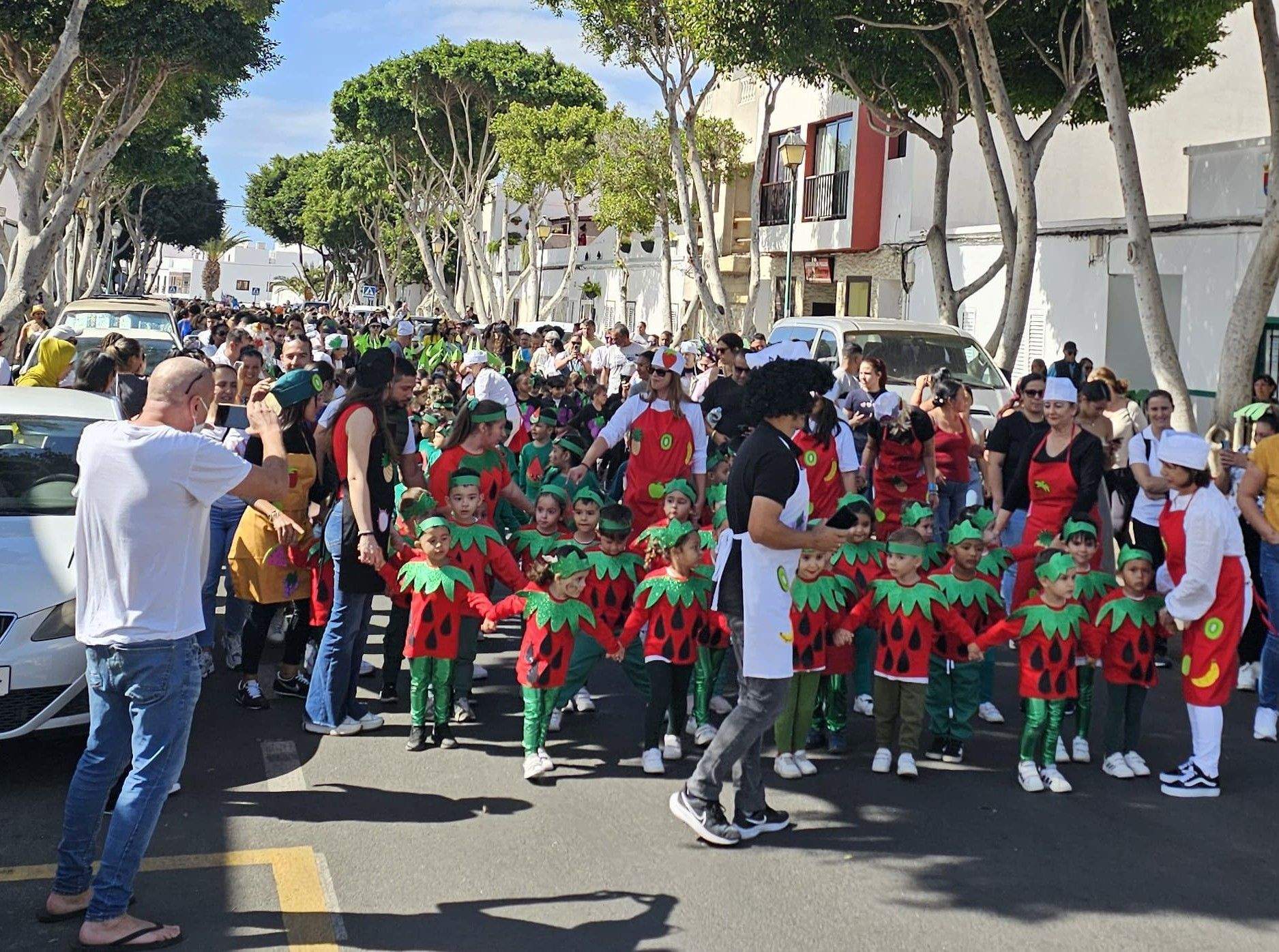 Pasacalles escolar de carnaval de Arrecife, 2024 Pasacalles escolar de carnaval de Arrecife, 2024