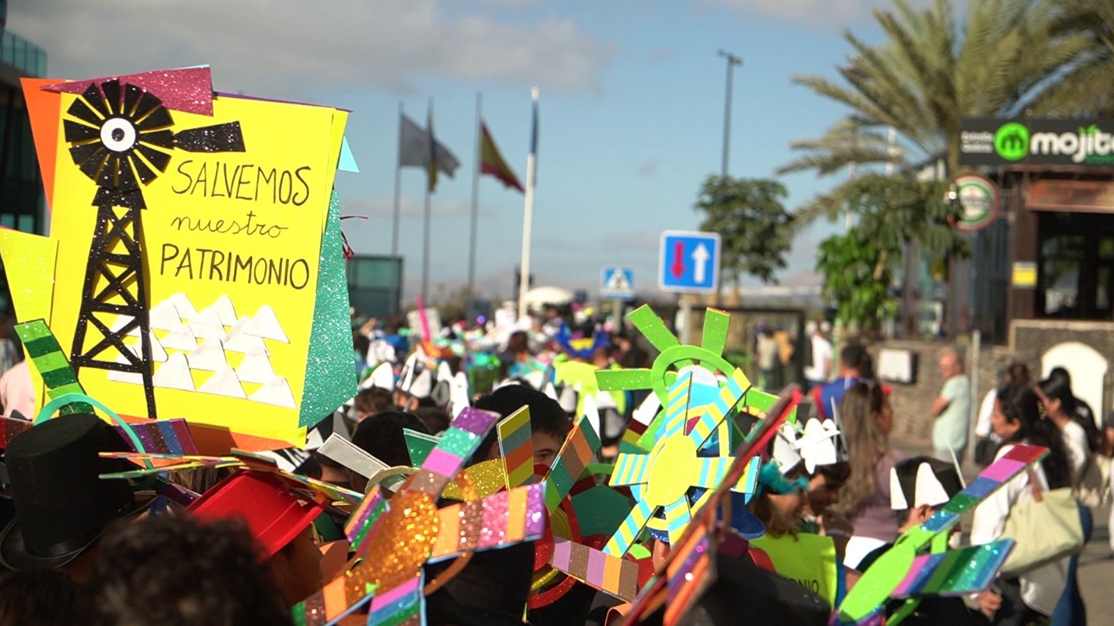 Pasacalles escolar de carnaval de Arrecife, 2024 Pasacalles escolar de carnaval de Arrecife, 2024