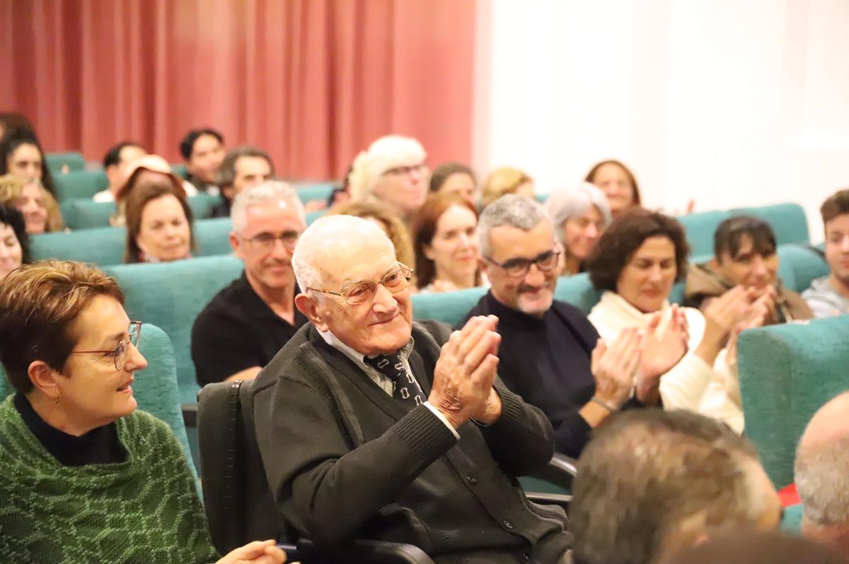 Javier Reyes durante la presentación del documental 'Javier Reyes: La mirada artesana'