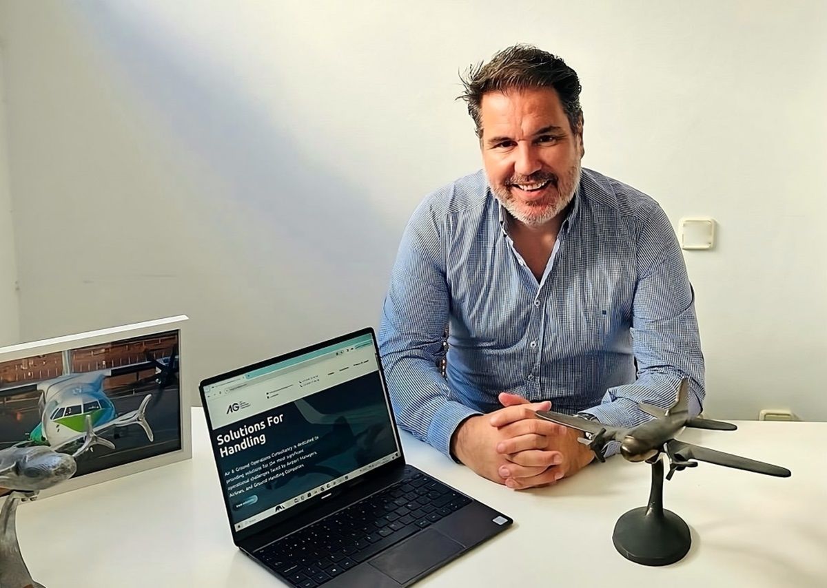 Sergio Pila, fundador de la consultora lanzaroteña de servicios informáticos para aviación AGOC