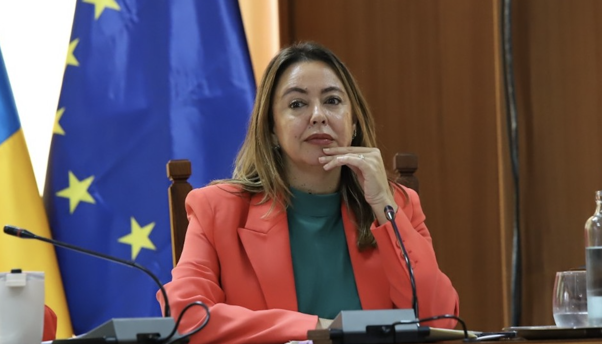 La consejera socialista del Cabildo de Lanzarote María Dolores Corujo