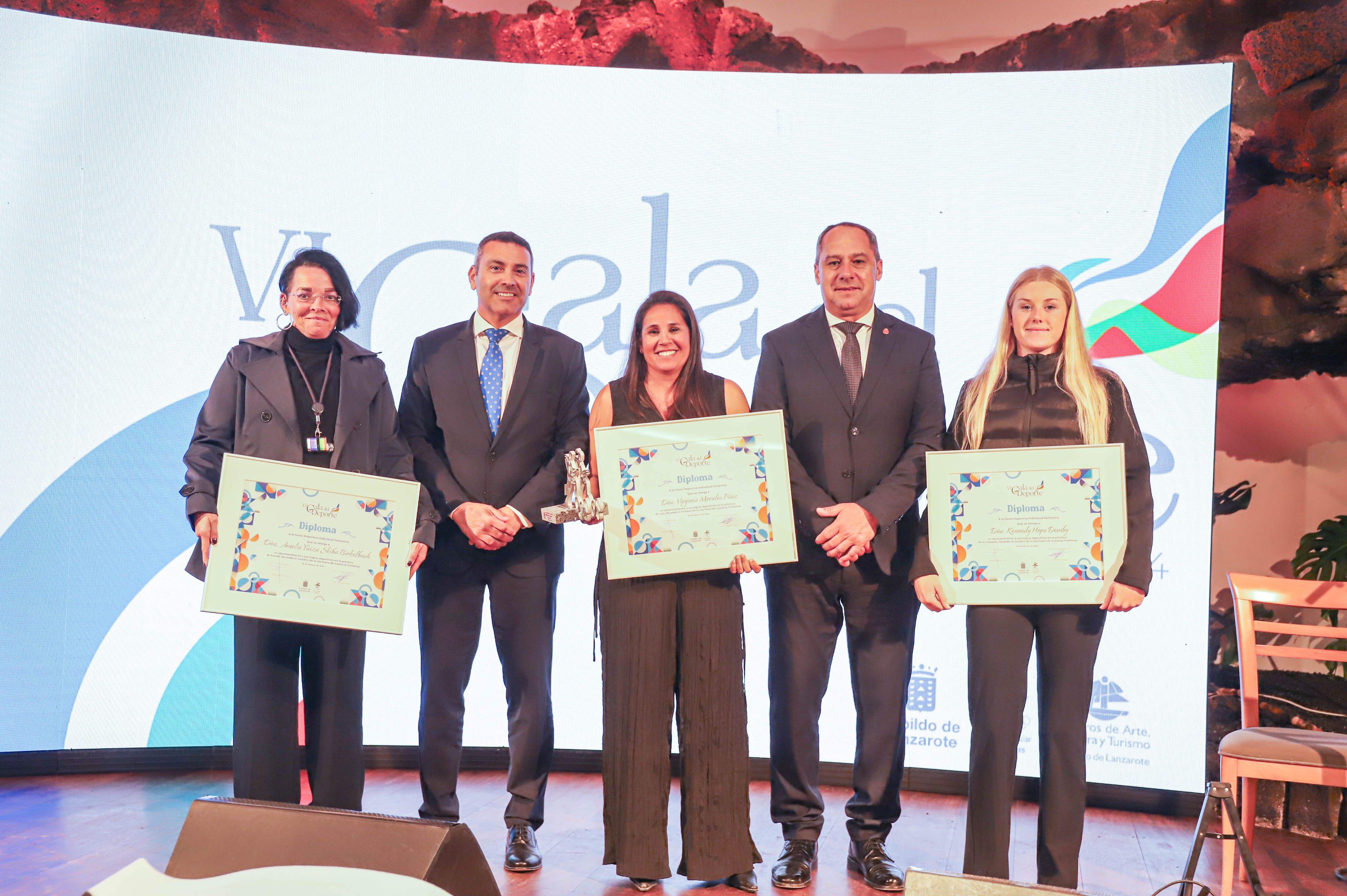 Celebración de la Gala del Deporte del Cabildo de Lanzarote Celebración de la Gala del Deporte del Cabildo de Lanzarote