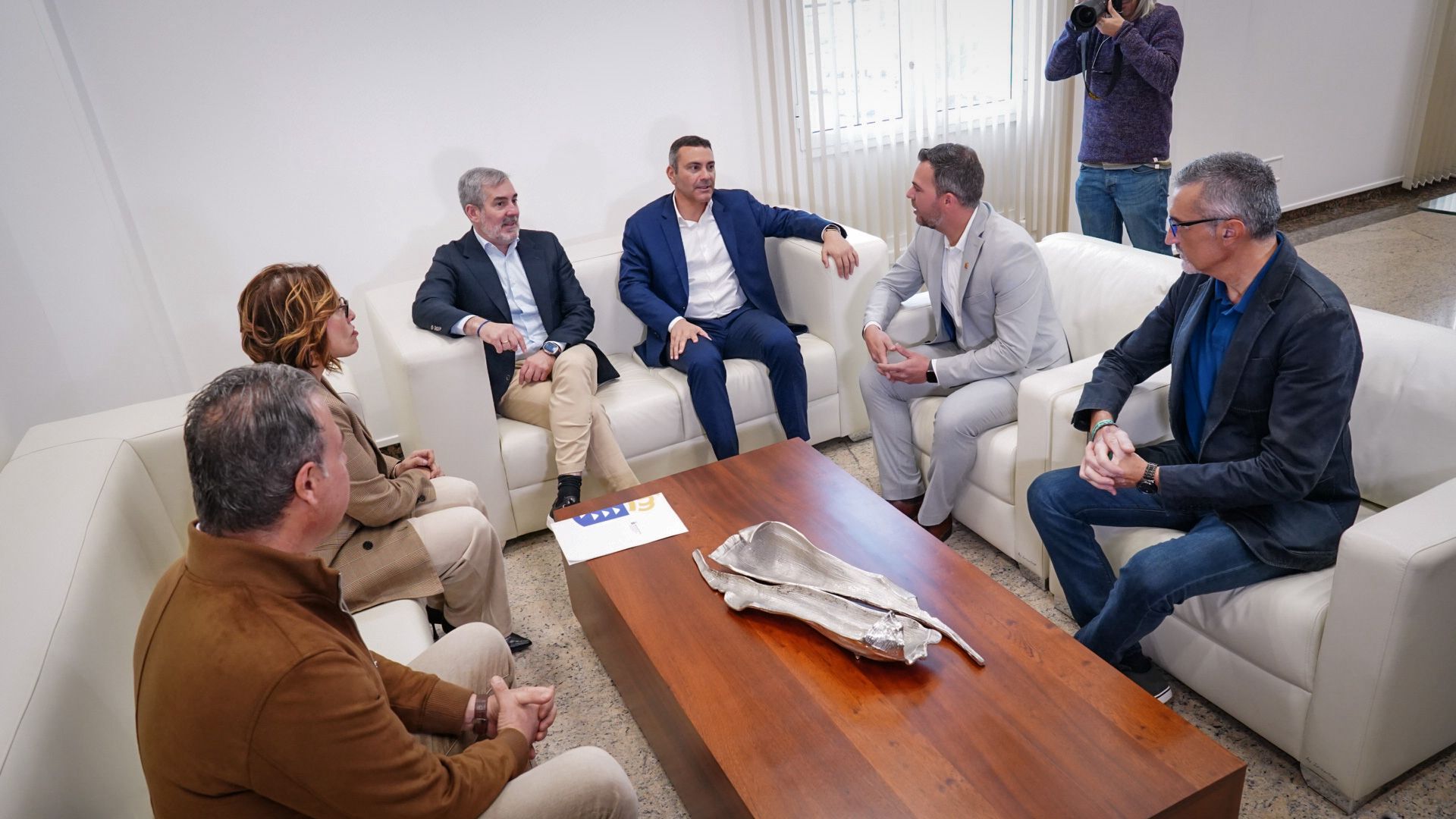 Firma convenio Dependencia Lanzarote. Foto: Cabildo de Lanzarote.