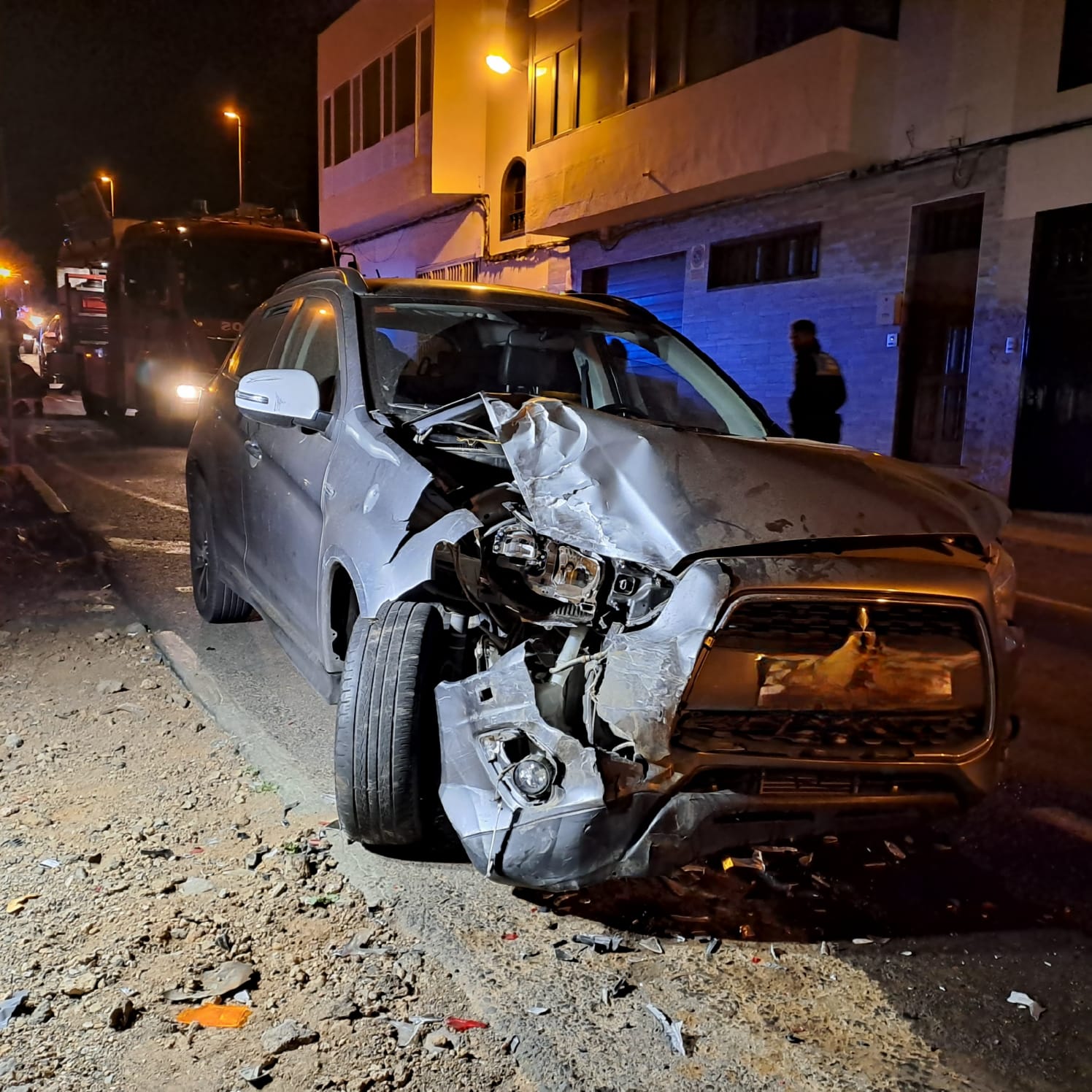 Herido tras sufrir un accidente de tráfico en Arrecife