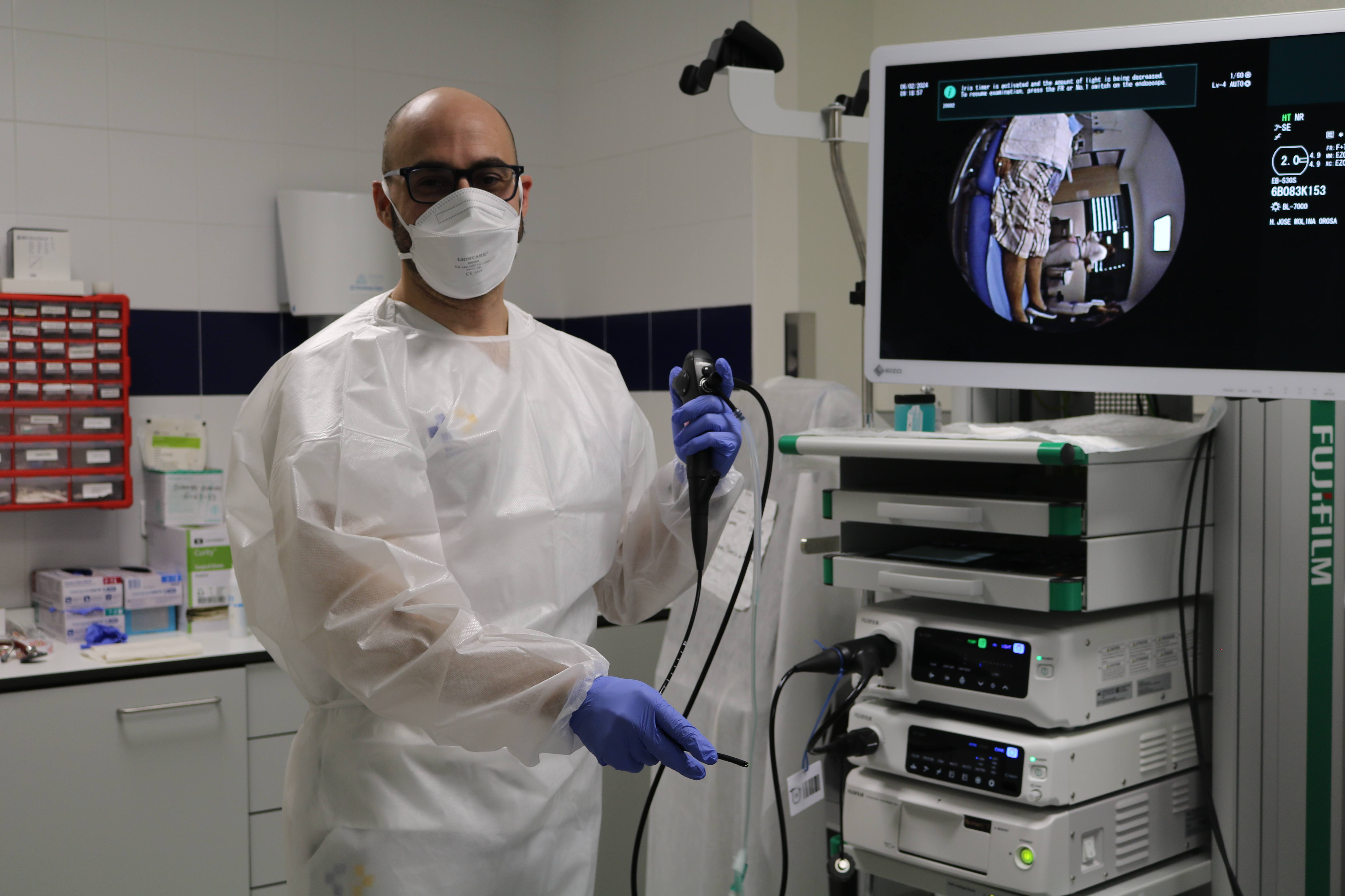 Nuevo videobroncoscopio de alta resolución adquirido con fondos REACT UE