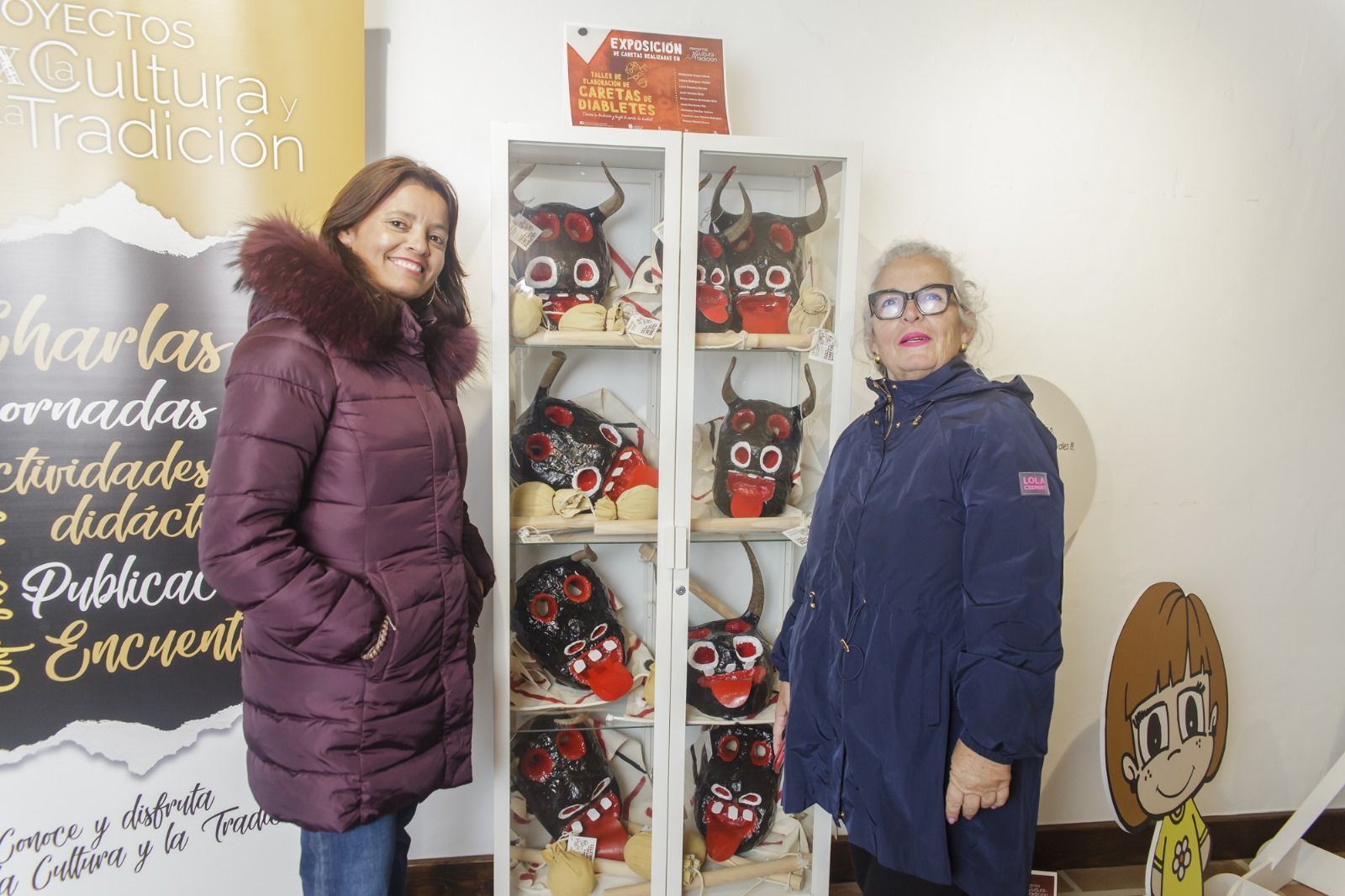 El taller de caretas de Los Diabletes en Teguise El taller de caretas de Los Diabletes en Teguise