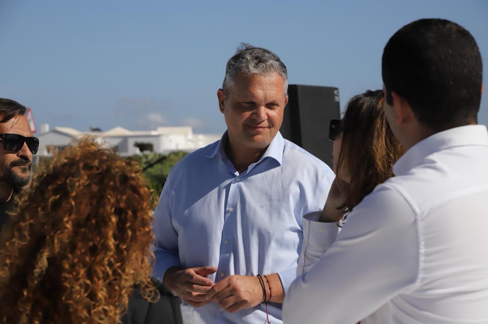 El concejal del PSOE en Arrecife, Alfredo Mendoza. Foto: PSOE Arrecife.