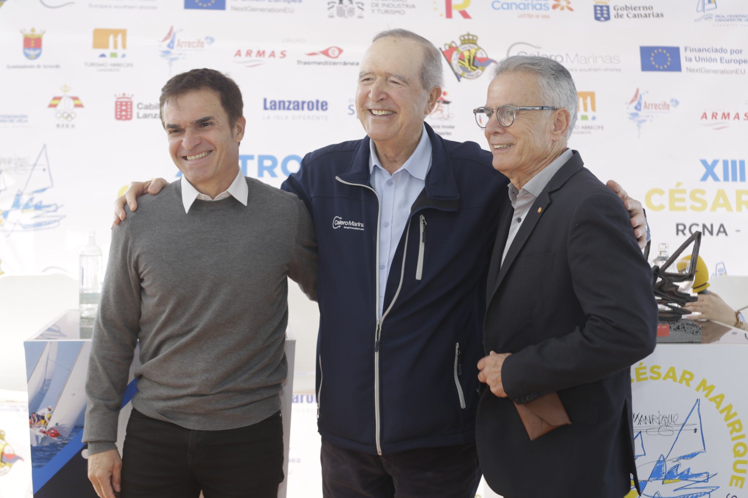 Presentación del trofeo vela de César Manrique. Fotos: Juan Mateos.
