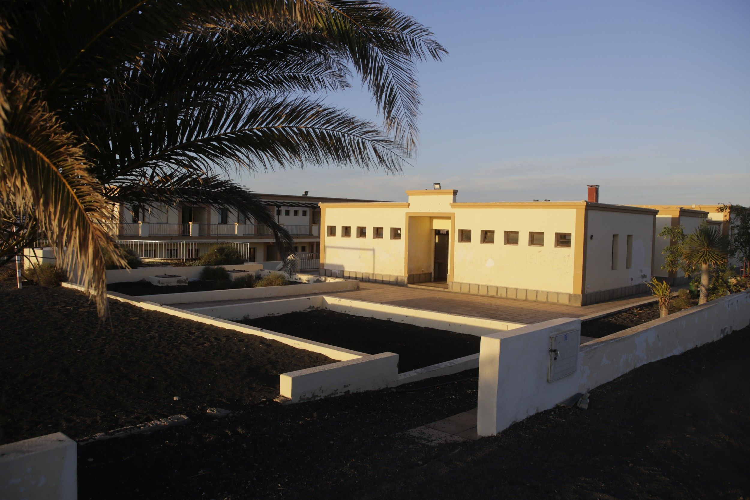 El albergue de La Santa, que se utiliza para alojar a menores migrantes no acompañados. Foto: Juan Mateos.