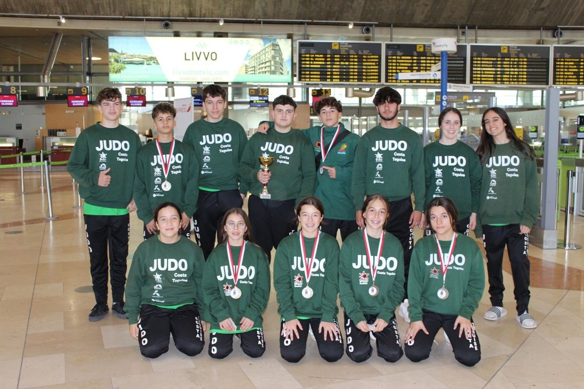 El Club de Judo Costa Teguise acude a la Copa de España en Santiago de Compostela