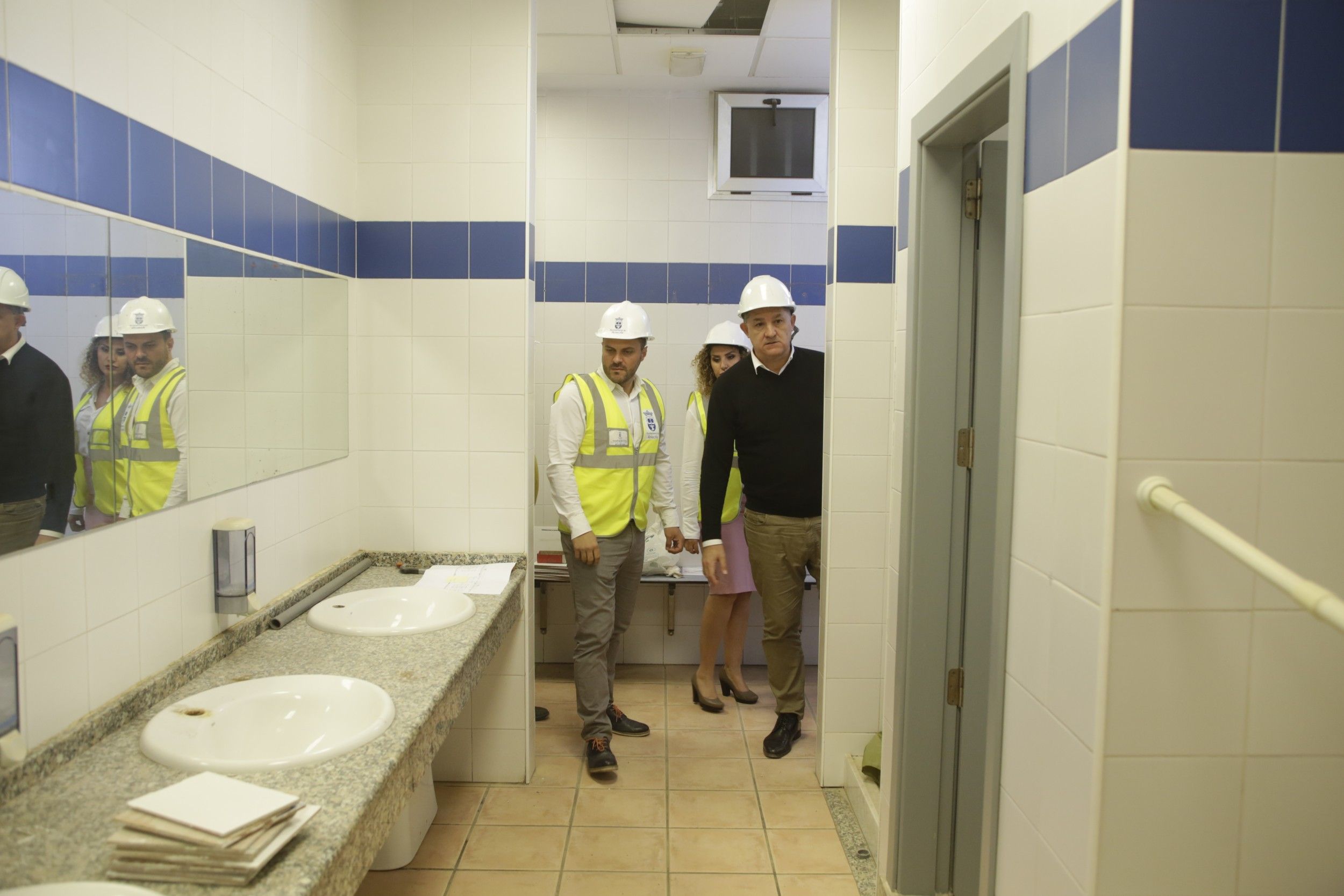 Obras en el Pabellón de Argana (Fotos: Juan Mateos)