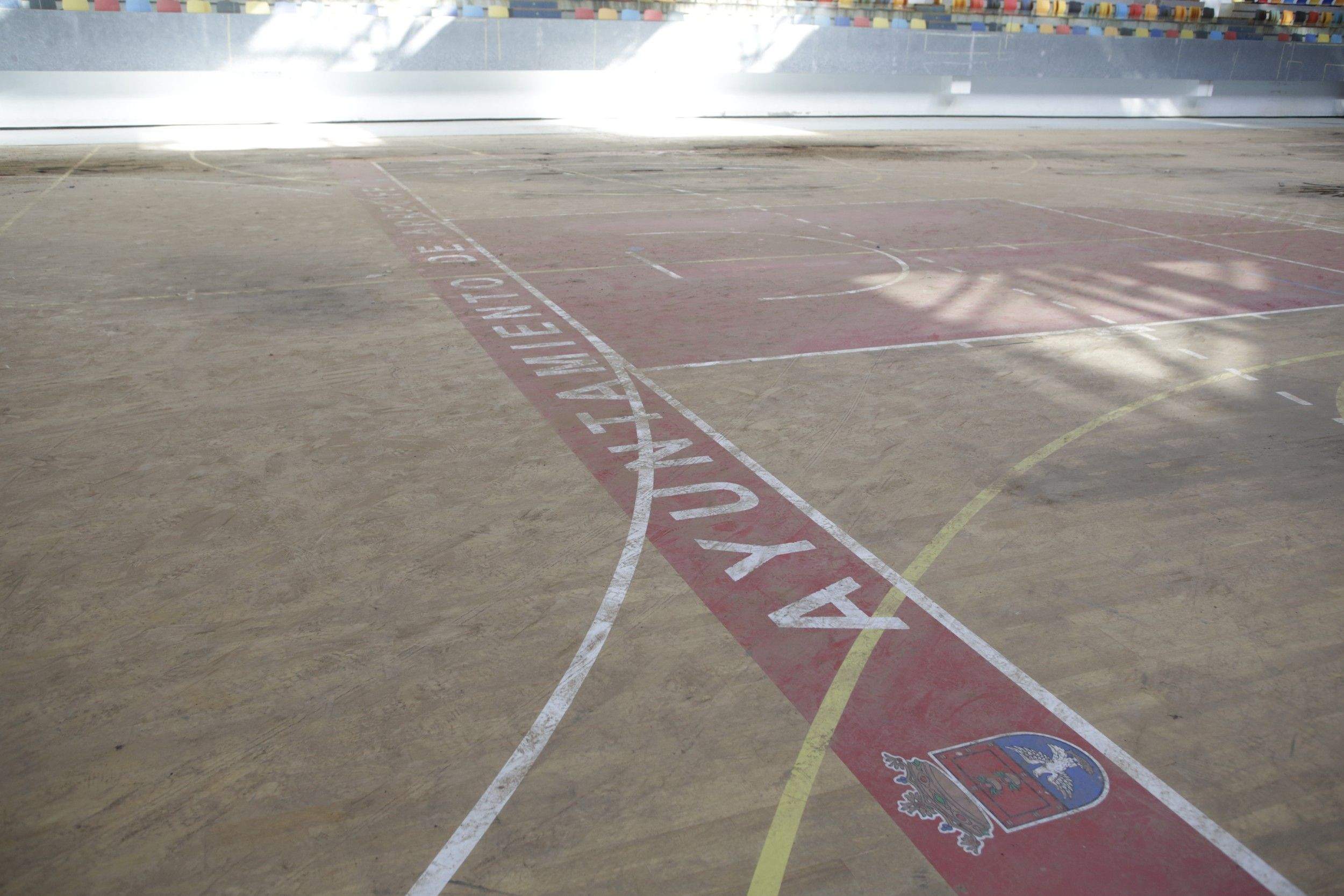 Obras en el Pabellón de Argana (Fotos: Juan Mateos)