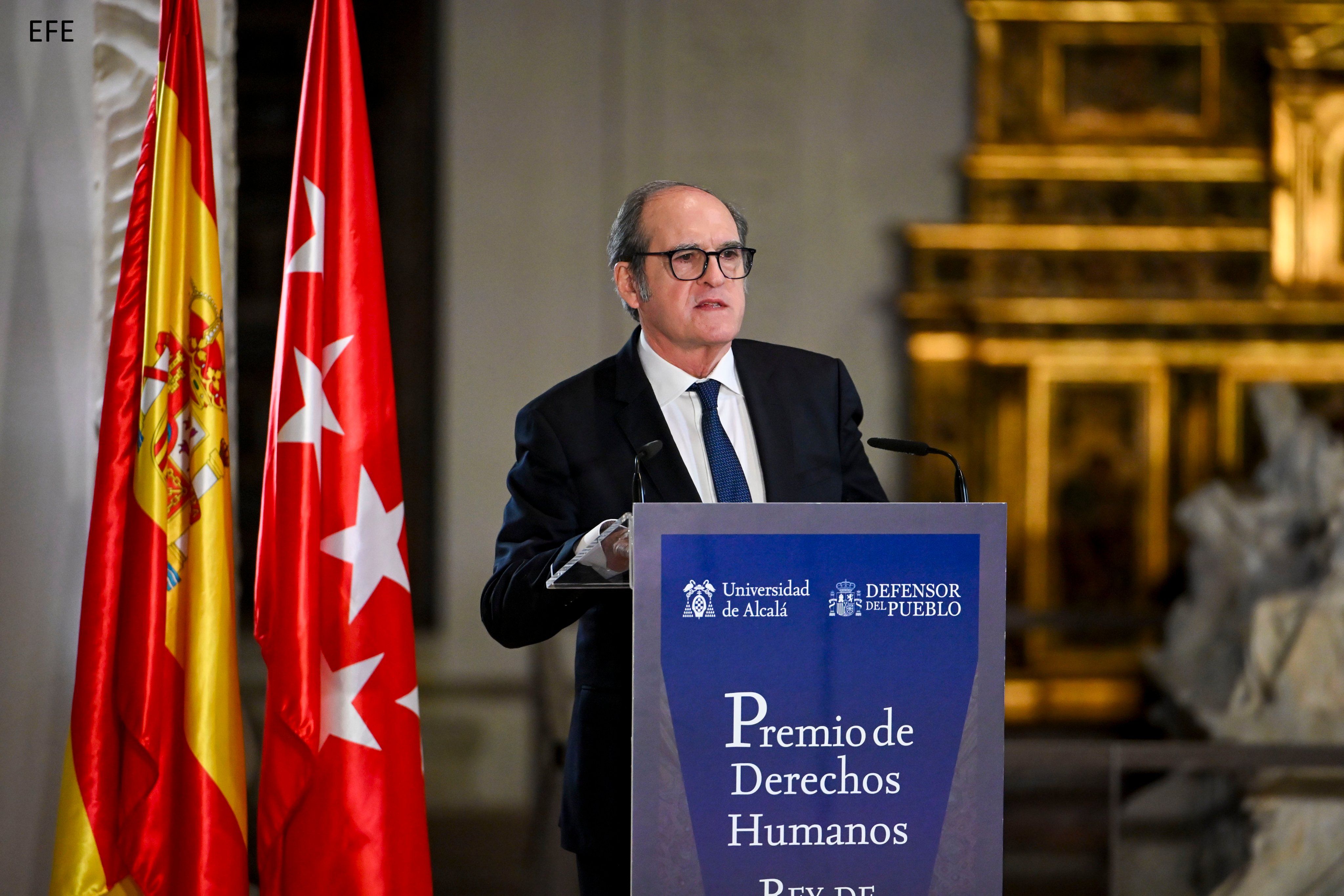 El Defensor del Pueblo, Ángel Gabilondo. Foto: Defensor del Pueblo.