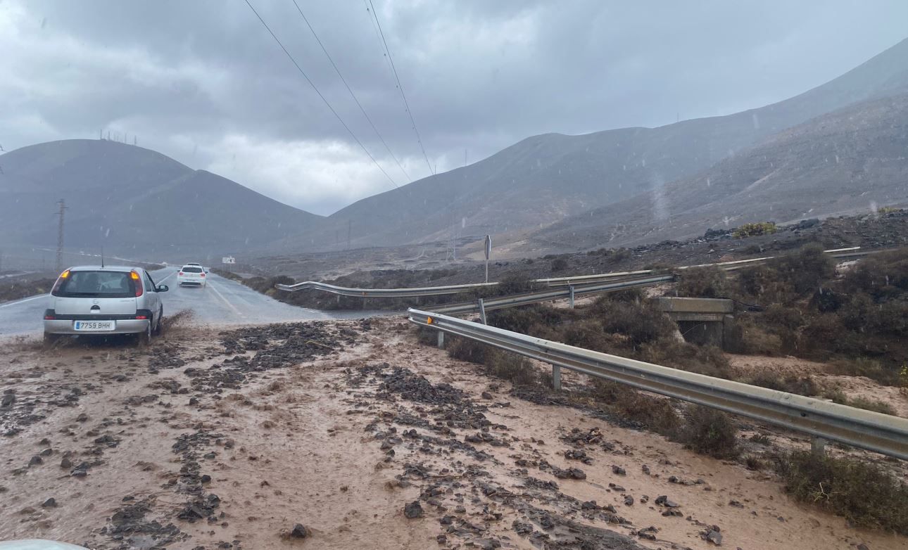Lluvia en Lanzarote