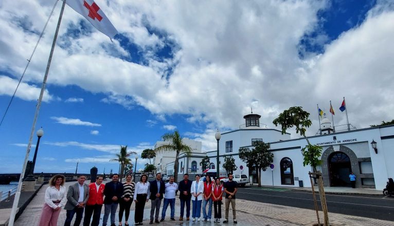 Arrecife agradece a Cruz Roja sus 150 años de presencia en Canarias