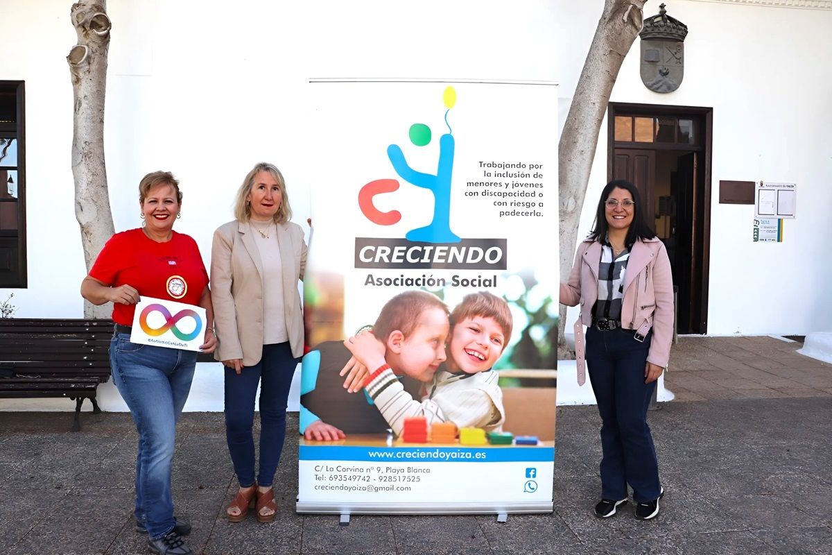 La Asociación Creciendo en el apoyo a las personas con autismo