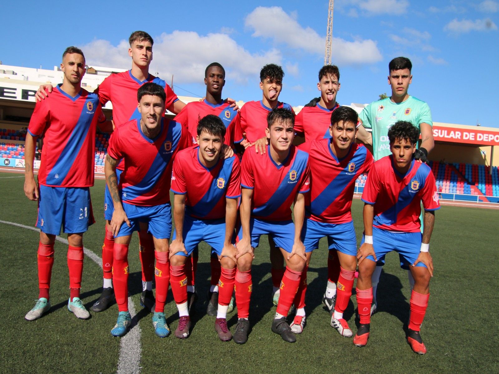 Partido entre el Lanzarote B y UD Las Palmas Atlético