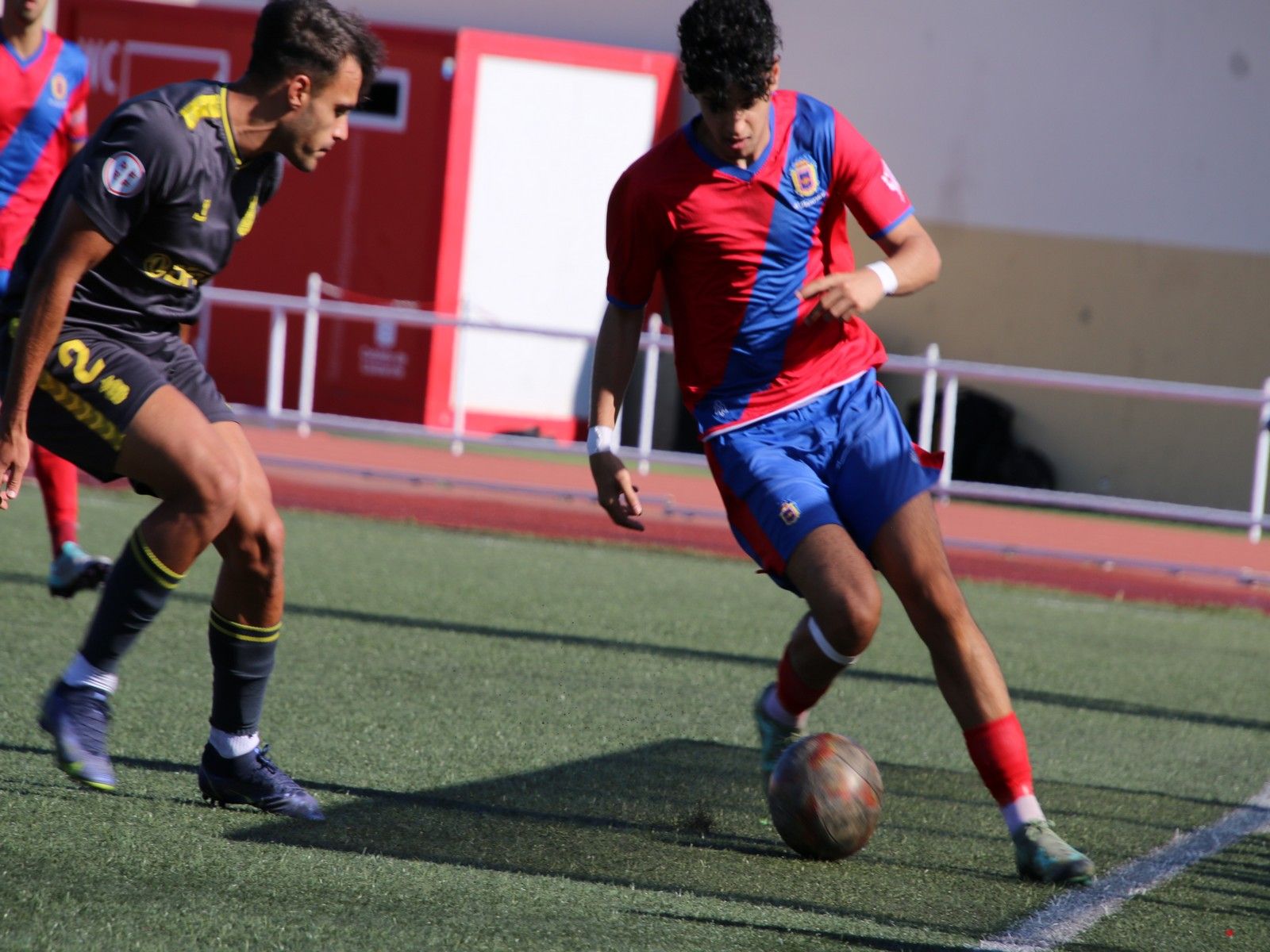 Partido entre el Lanzarote B y UD Las Palmas Atlético