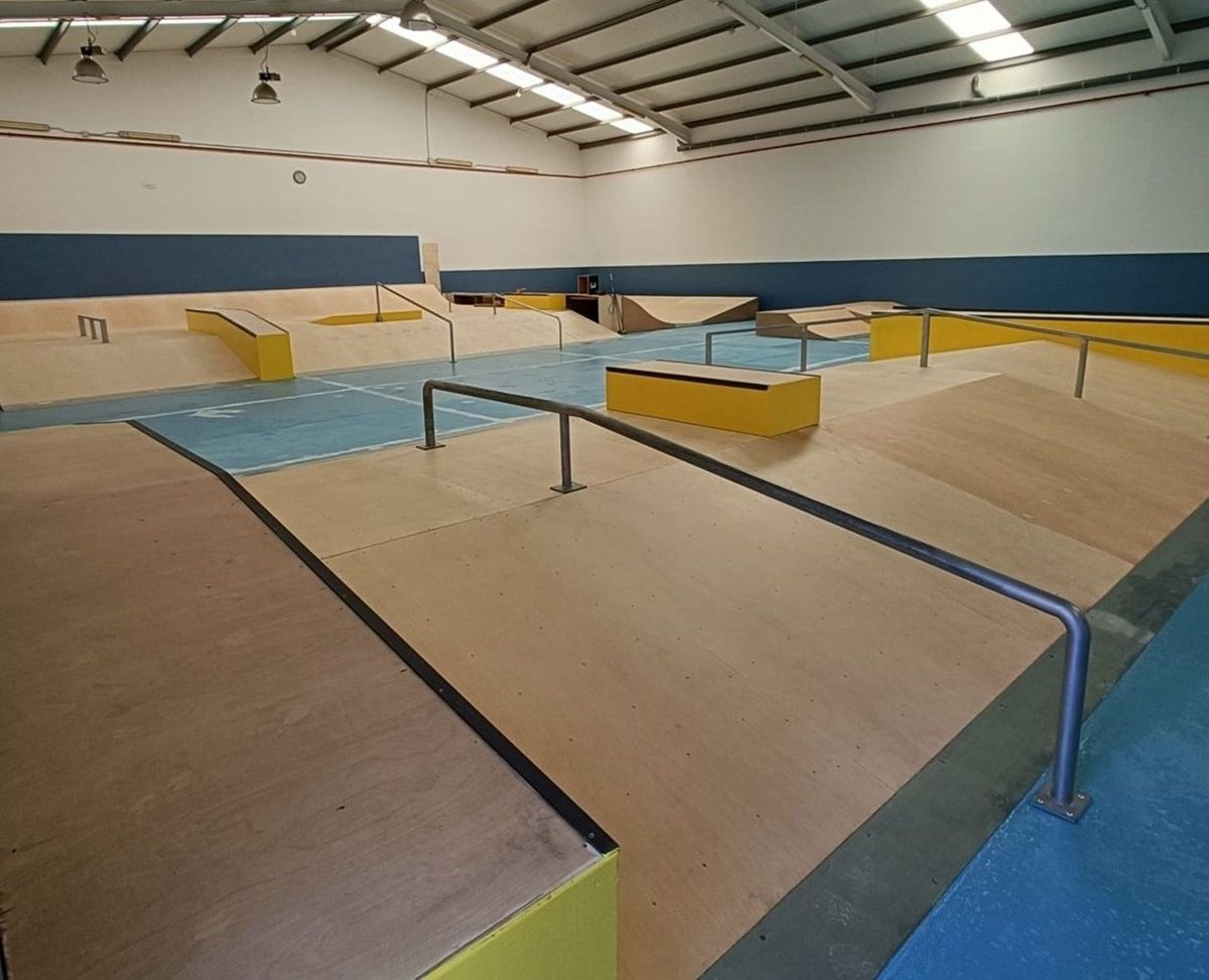 El skatepark indoor Extreme Center de Lanzarote 