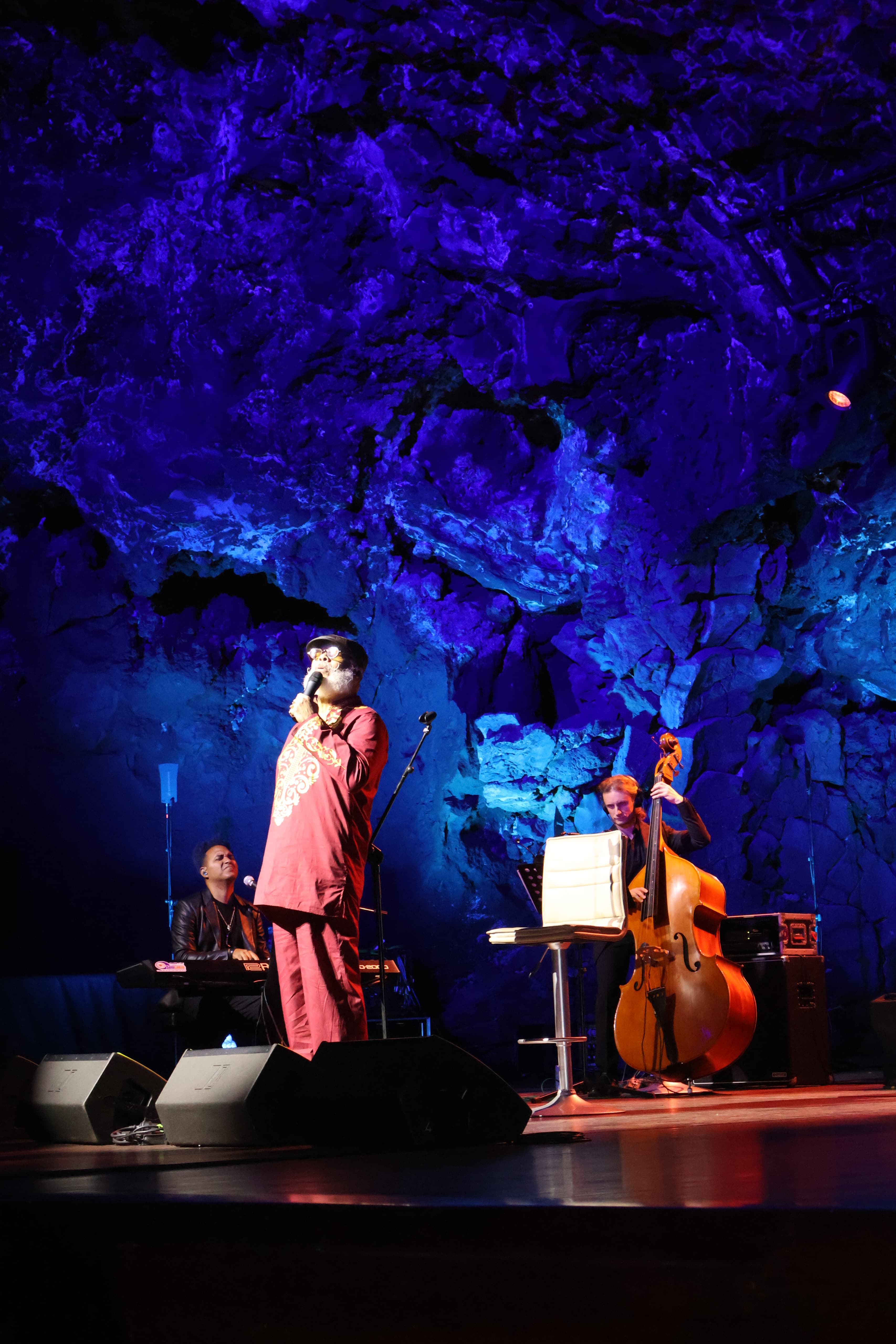 Concierto de Pancho Céspedes en los Jameos del Agua Concierto de Pancho Céspedes en los Jameos del Agua