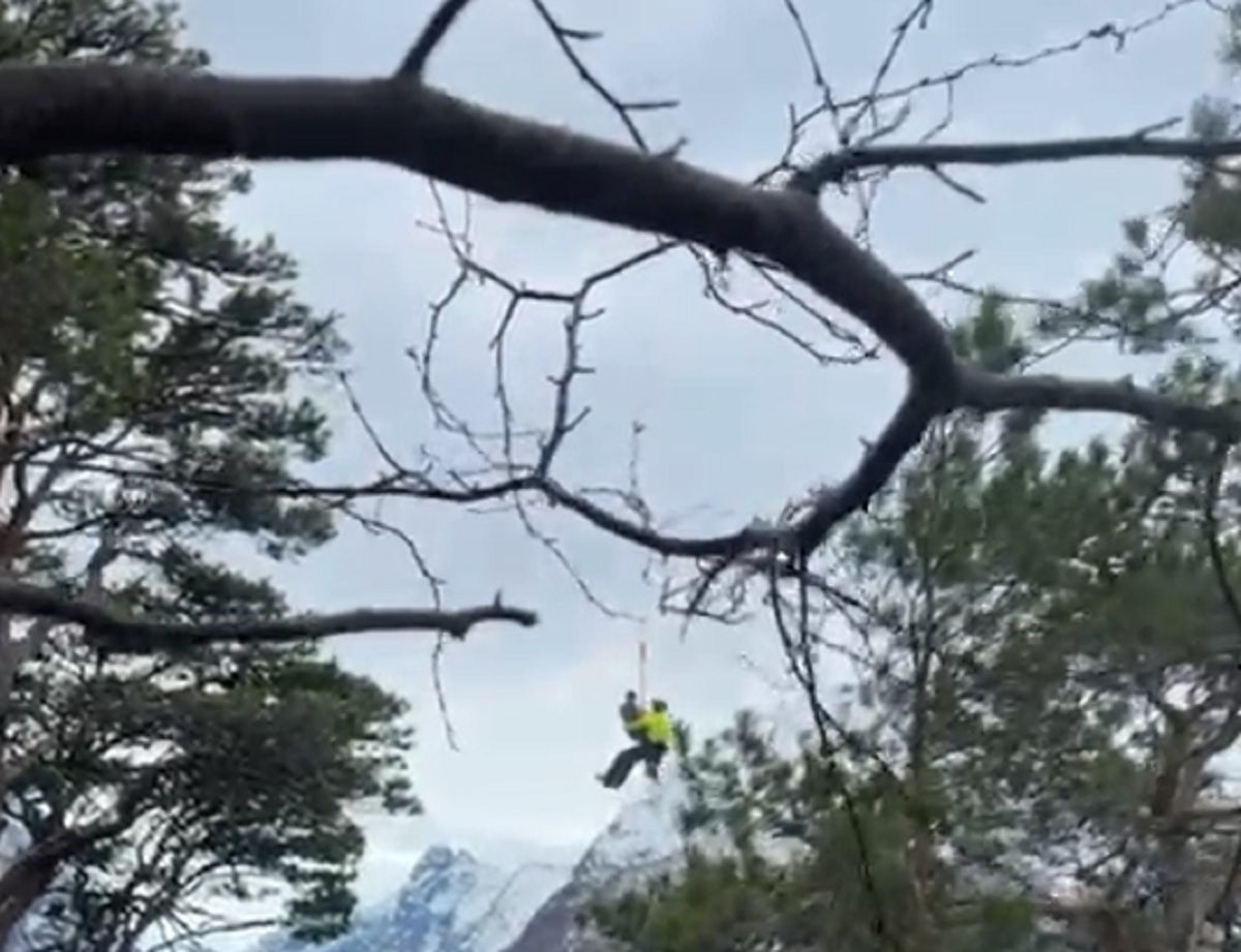 Socorrido en Noruega un joven conejero tras ser trasladado en helicóptero hasta el hospital. Foto: La Voz de Lanzarote.