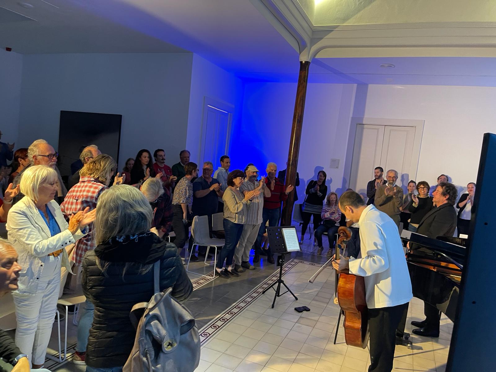 Concierto del violonchelista Razvan Suma en Arrecife