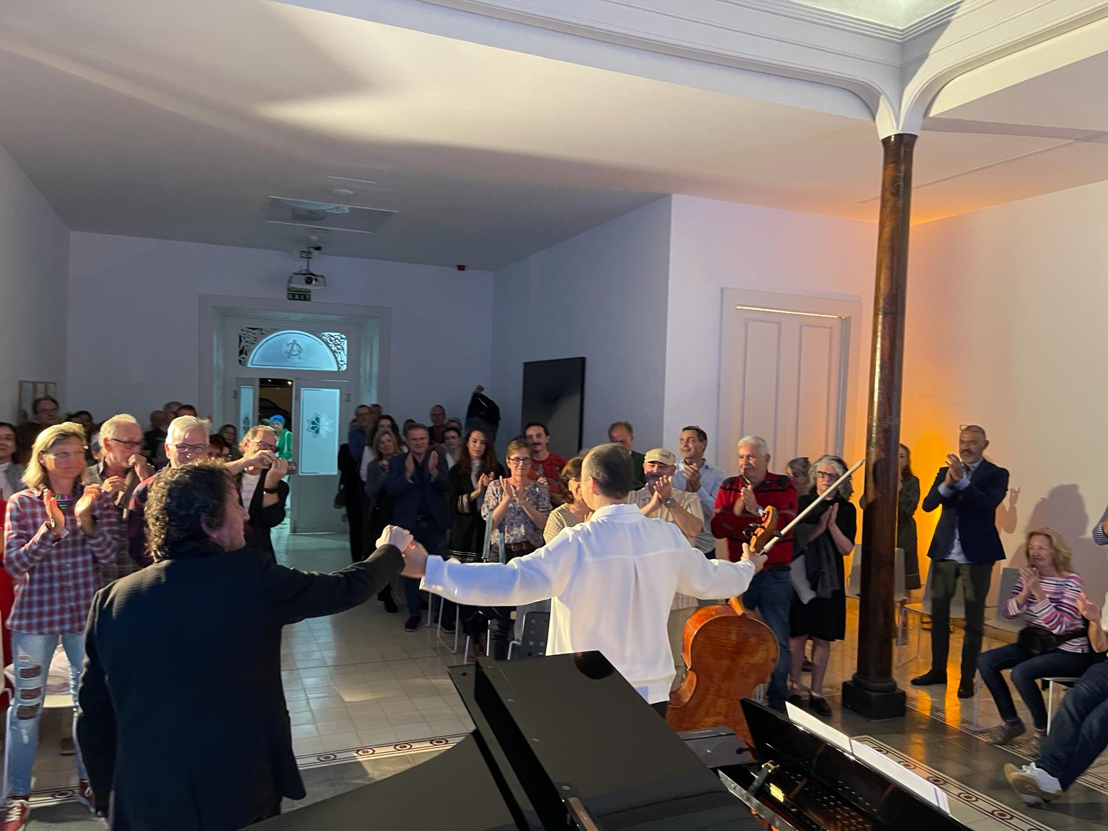 Concierto del violonchelista Razvan Suma en Arrecife
