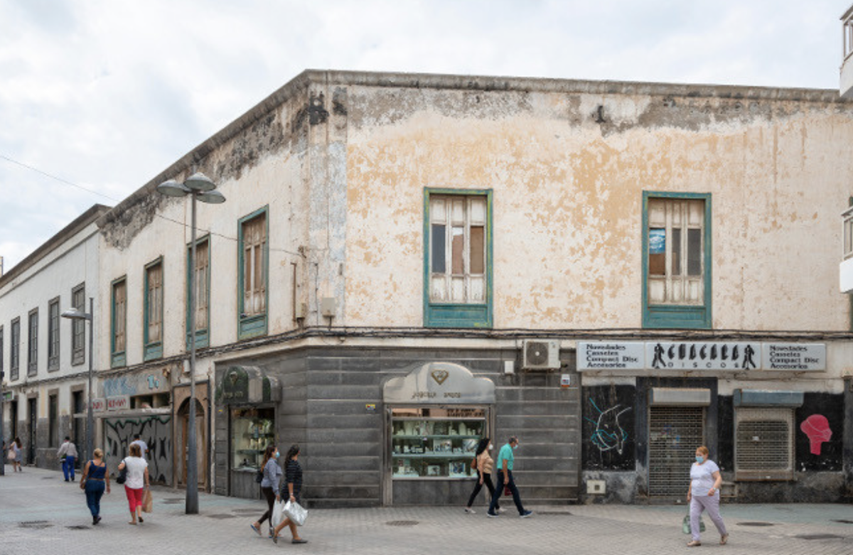 El hotel Oriental en Arrecife