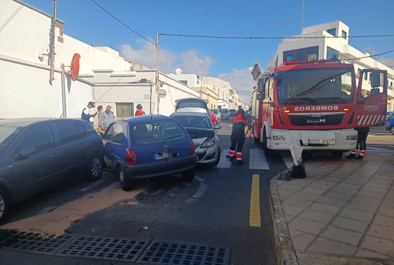 Accidente de tráfico en Arrecife