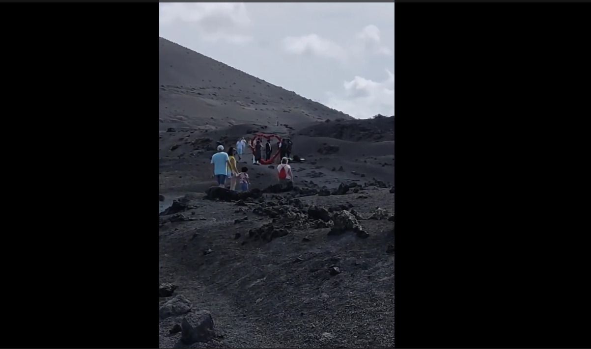 Boda en el Volcán de El Cuervo