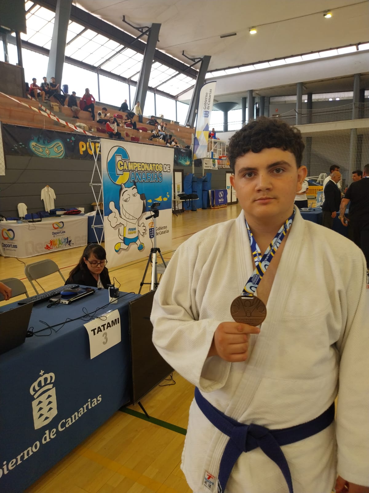 Los judocas del Club de Judo Costa Teguise en el campeonato Los judocas del Club de Judo Costa Teguise en el campeonato
