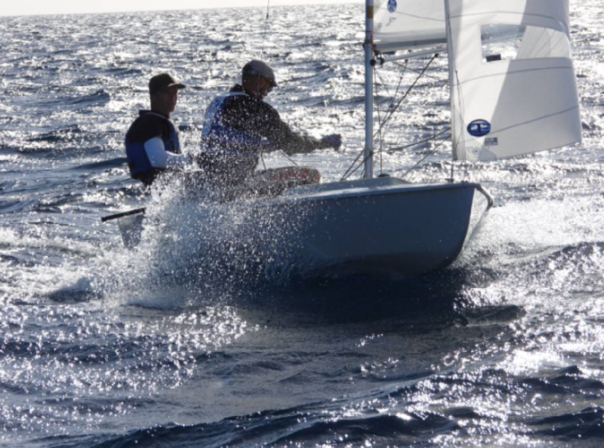 Los conejeros Nano Negrín y David Martín ganan la Copa Canaria de Vela en categoría Snipe