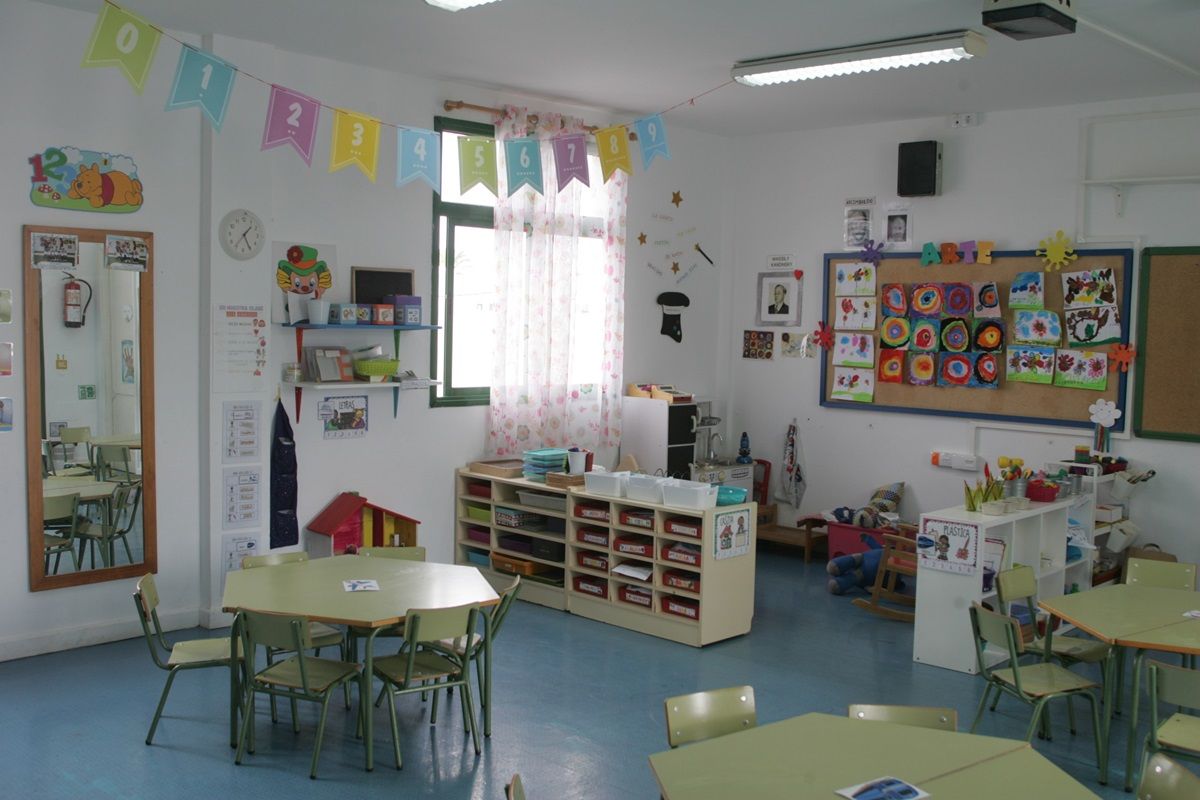 Aulas de Infantil en el Colegio Gueina (Foto: Juan Mateos)