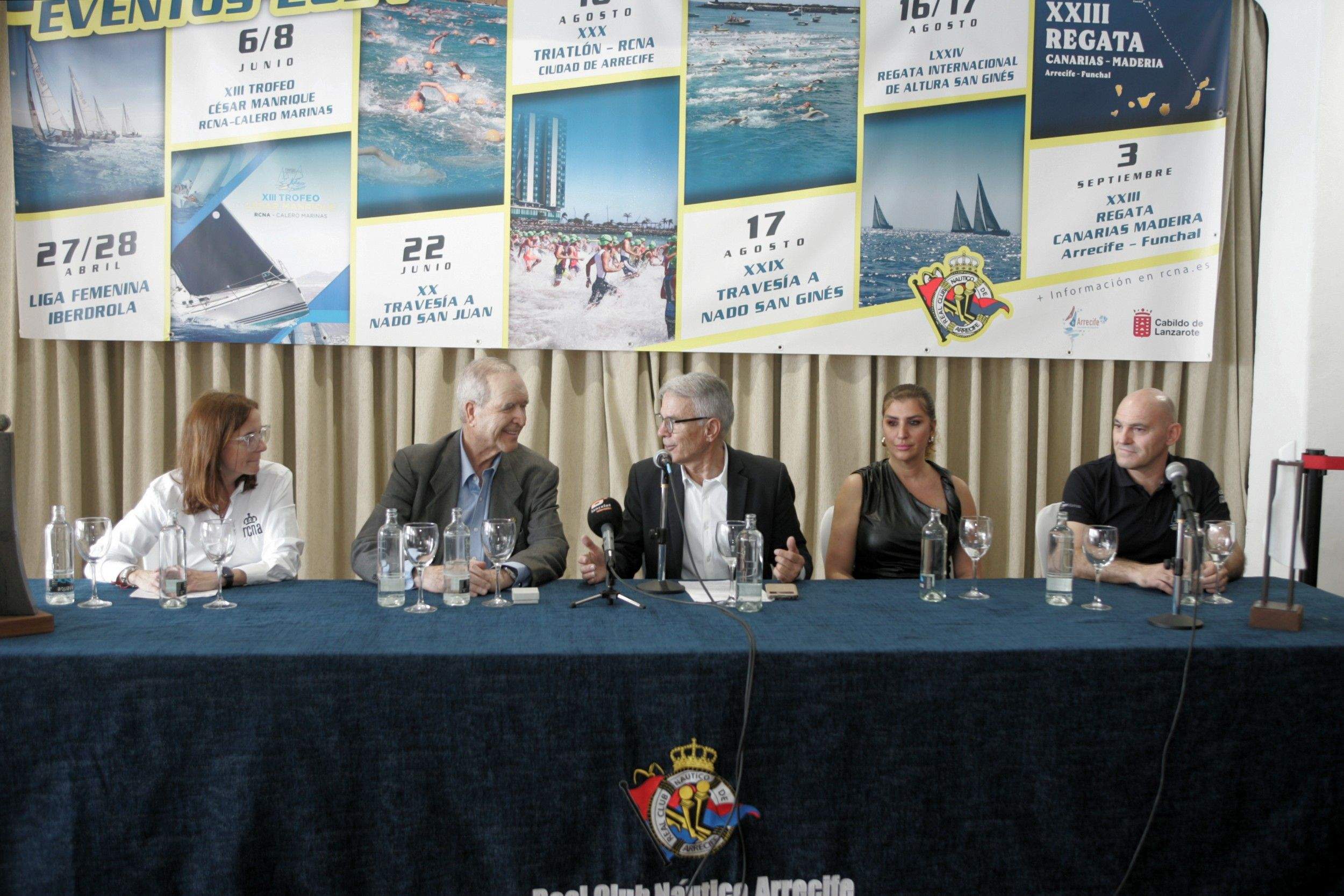 Presentación de los eventos deportivos de verano del RCNA, 2024 (Fotos: Juan Mateos)