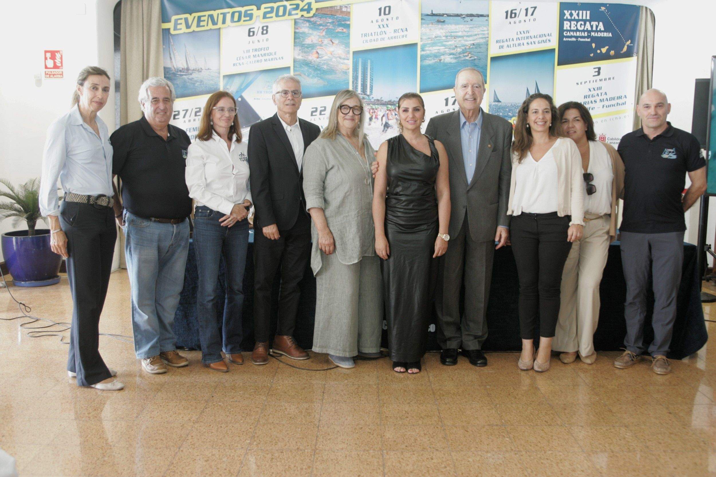 Presentación de los eventos deportivos de verano del RCNA, 2024 (Fotos: Juan Mateos)