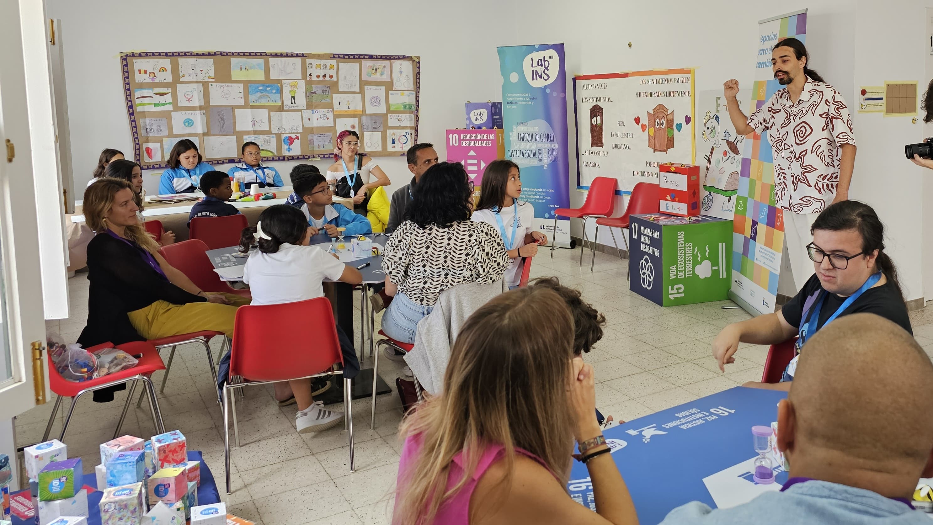 Paliques para el cambio en la Casa de la Juventud de Arrecife.