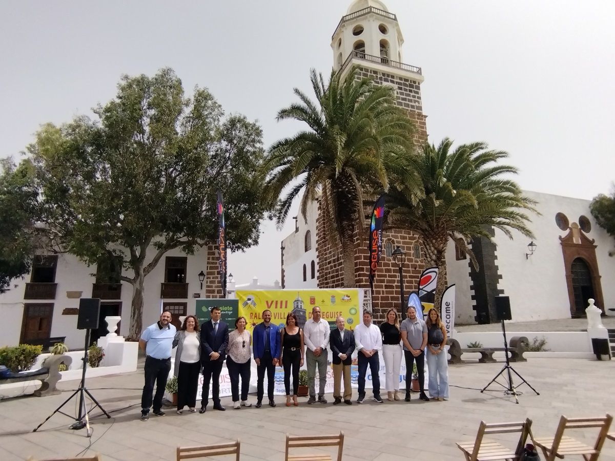 La presentación de la octava edición del Rallye Villa de Teguise