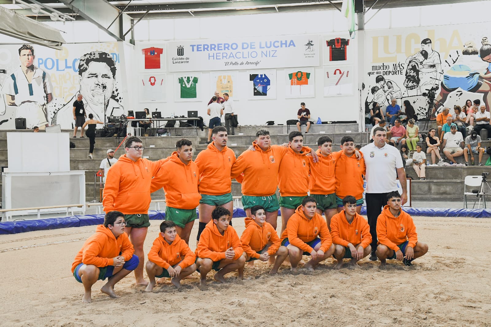 Reapertura del terrero "Heraclio Niz" en Arrecife