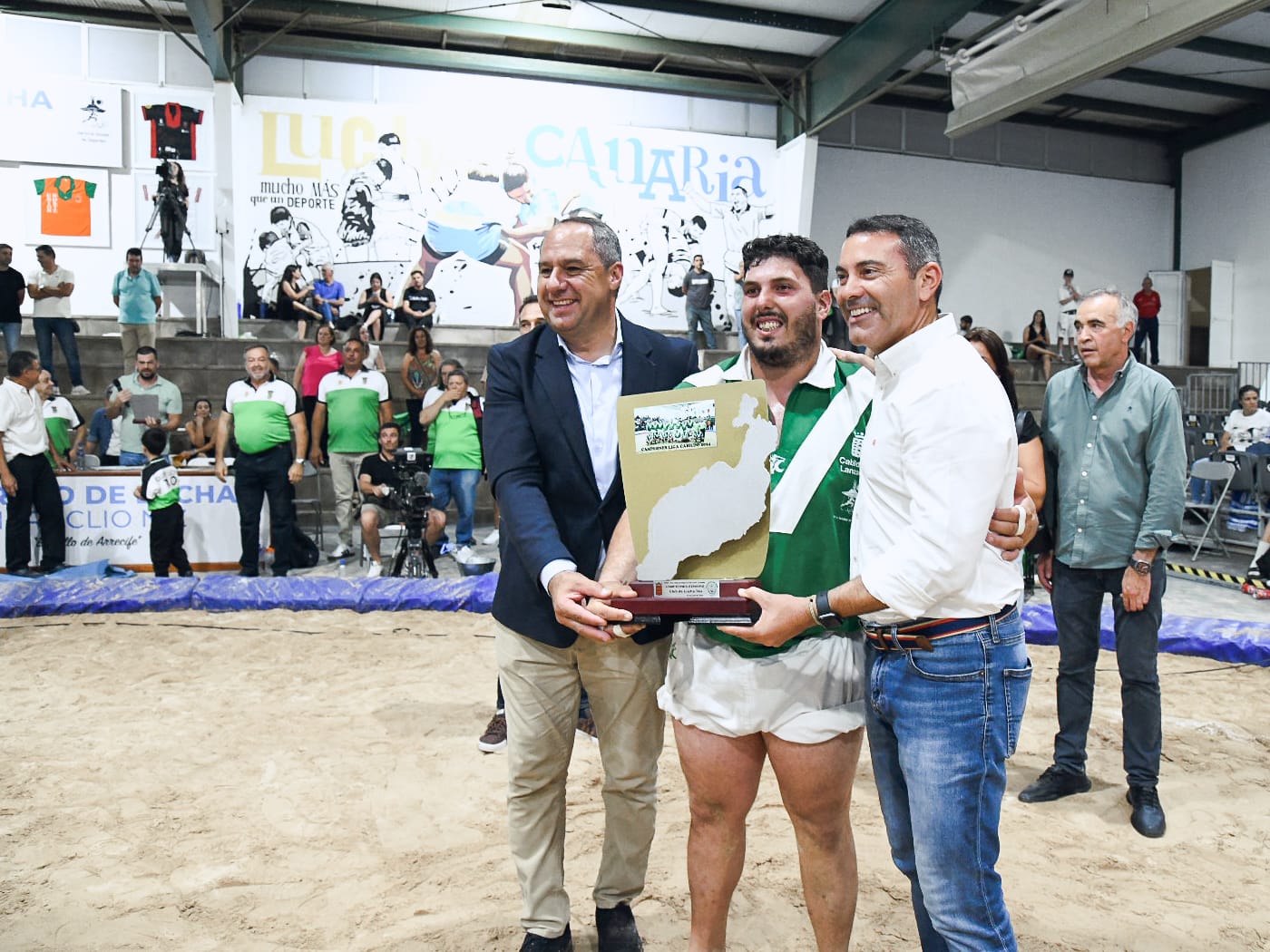 Reapertura del terrero "Heraclio Niz" en Arrecife