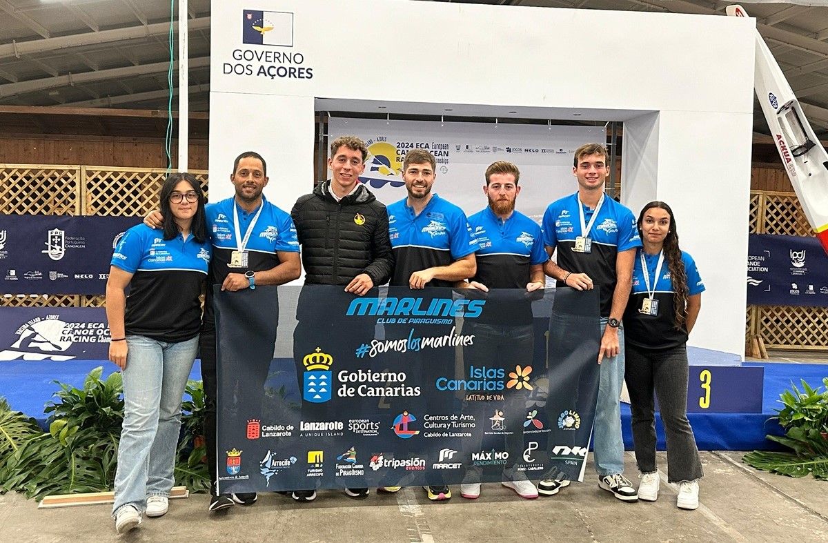 Los Marlines en el Campeonato de Europa de Kayak de Mar